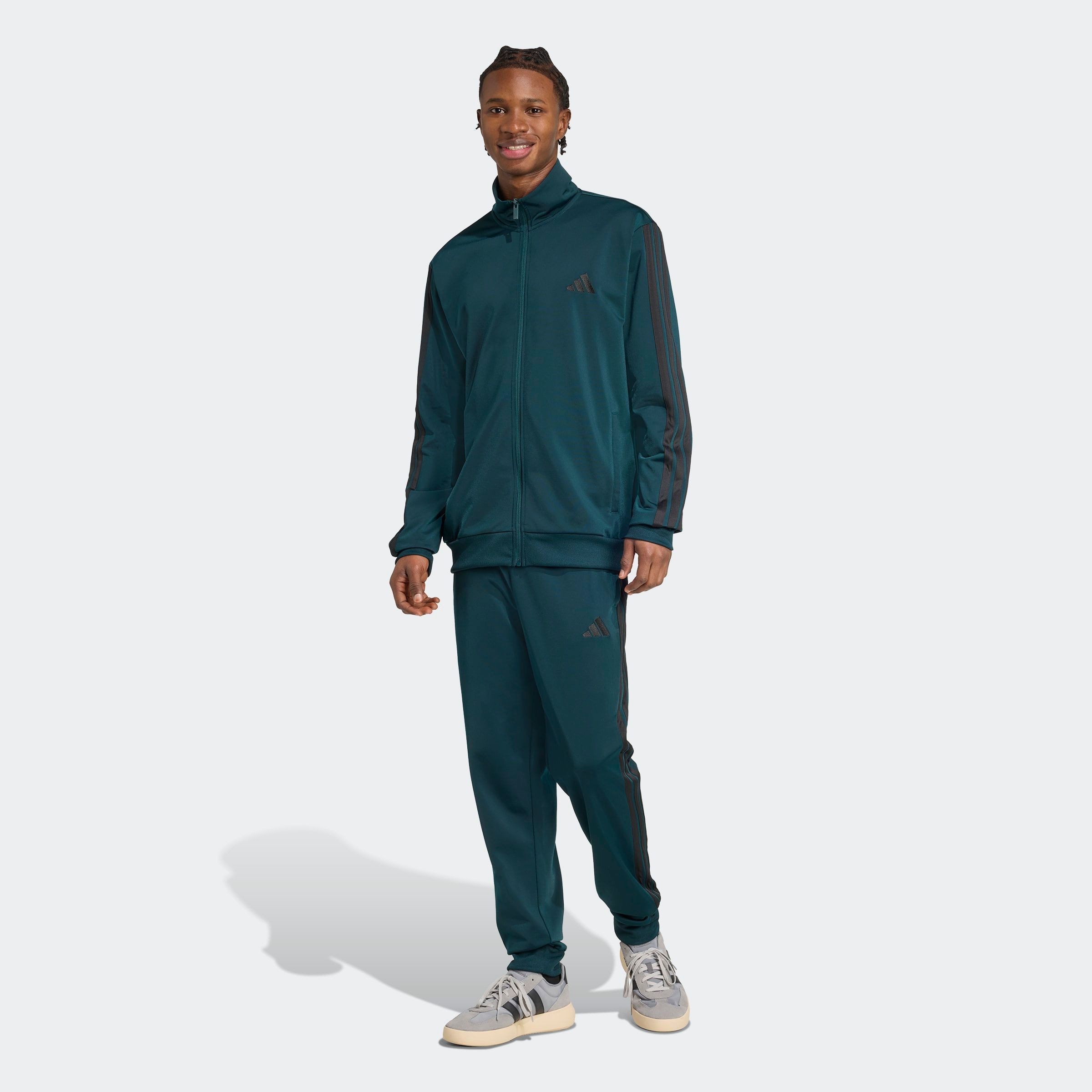 adidas Sportswear Trainingspak M 3S TR TT TS Basic 3-strepen shirt (2-delig)