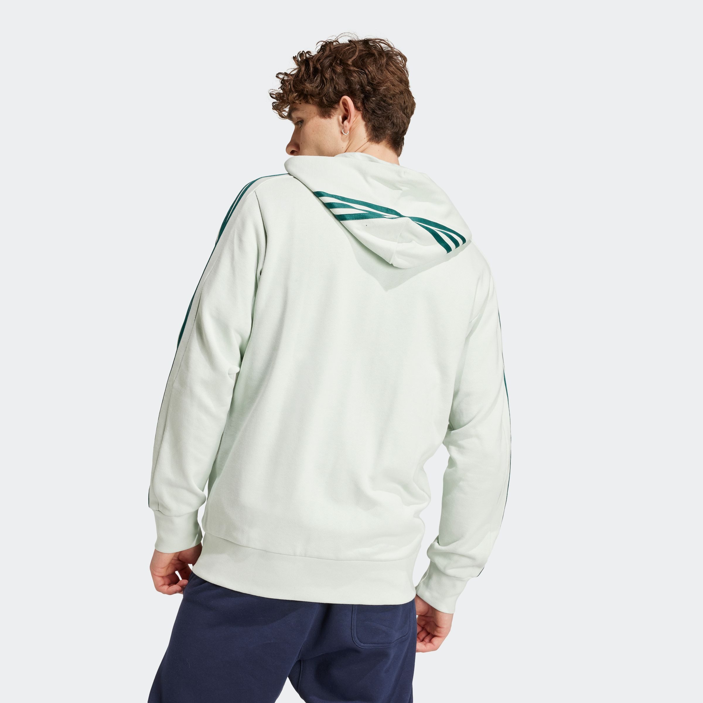 adidas Sportswear Capuchonsweatvest M 3S FT FZ HD (1-delig)