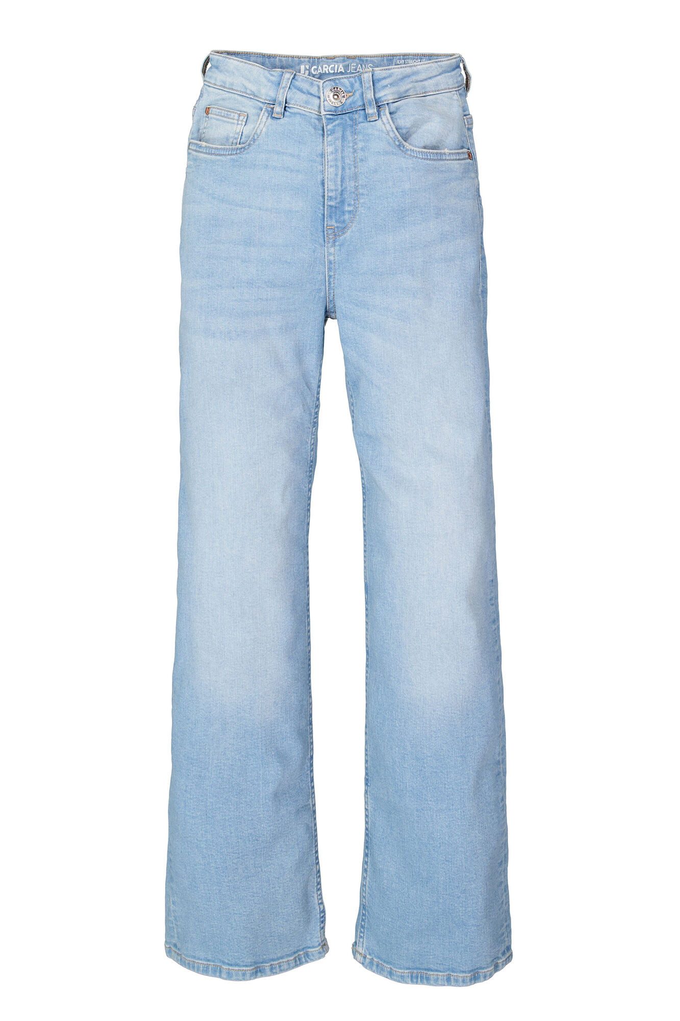 Garcia Straight jeans Ilvy voor meisjes, met wijde pijpen