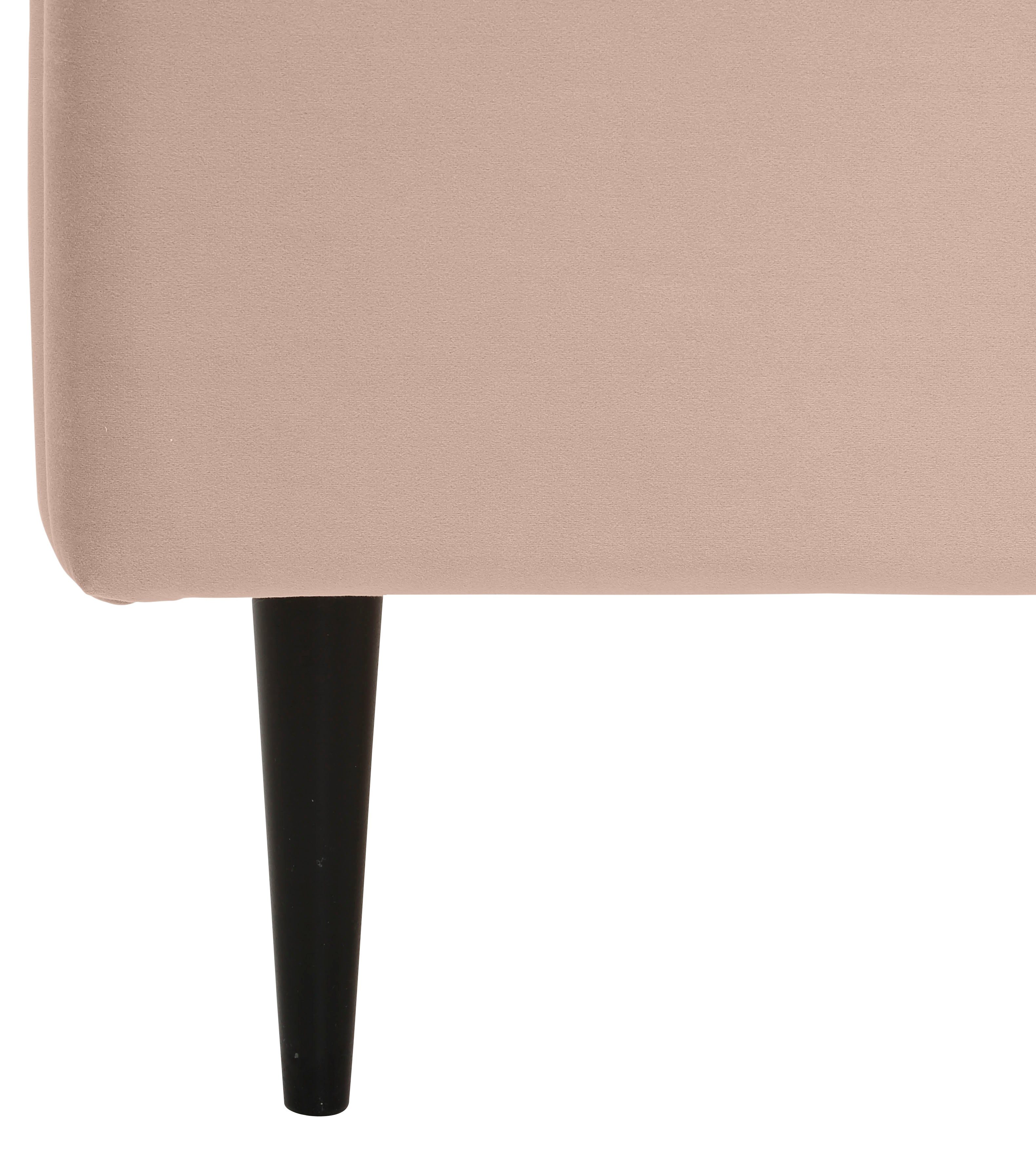 Lüttenhütt Gestoffeerd bed Femmy prettig bekleed hoofdbord met decoratief regenboogmotief