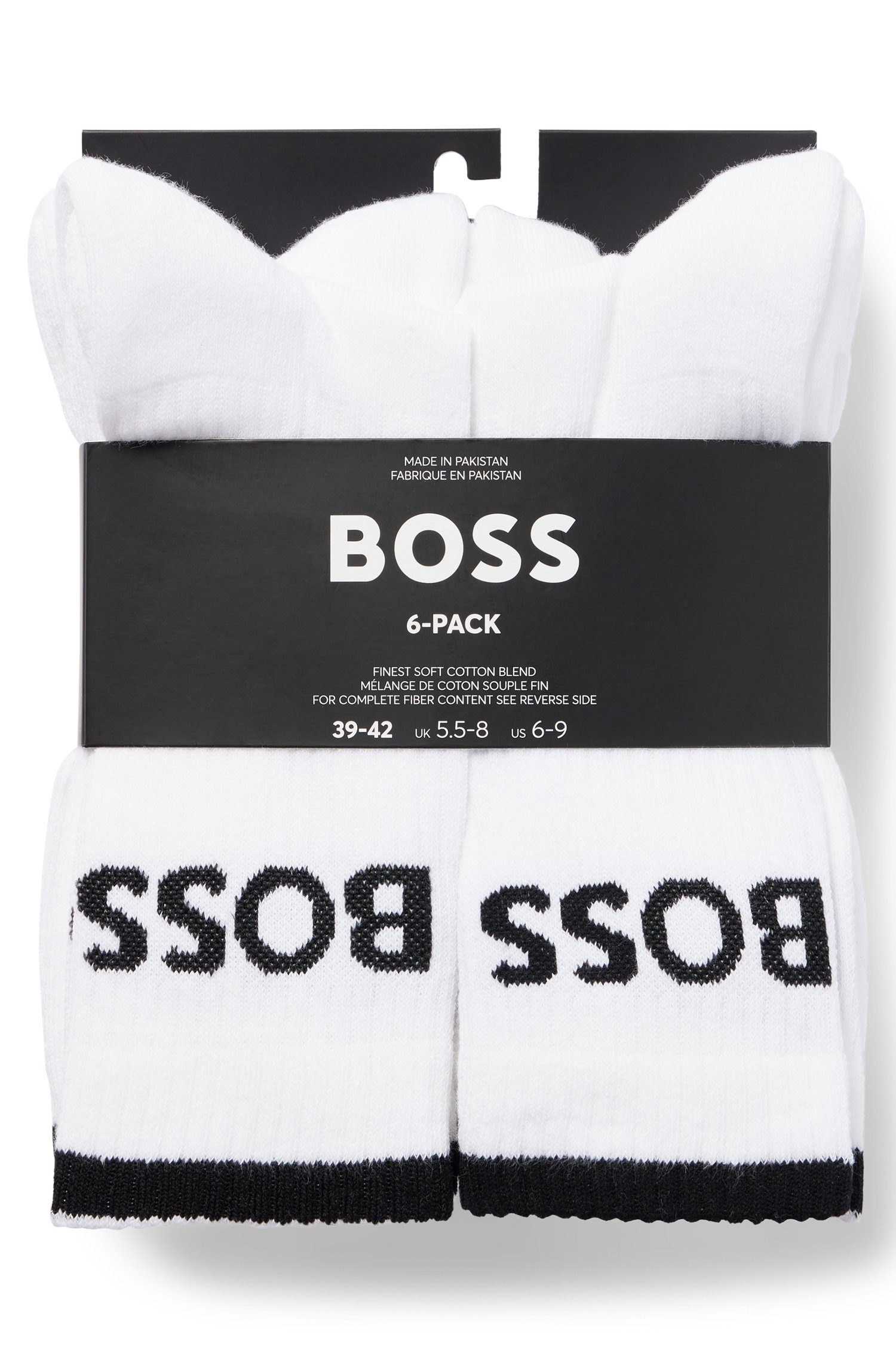 BOSS Business-sokken 6P QS Stripe CC (set, 6 paar, 6er)