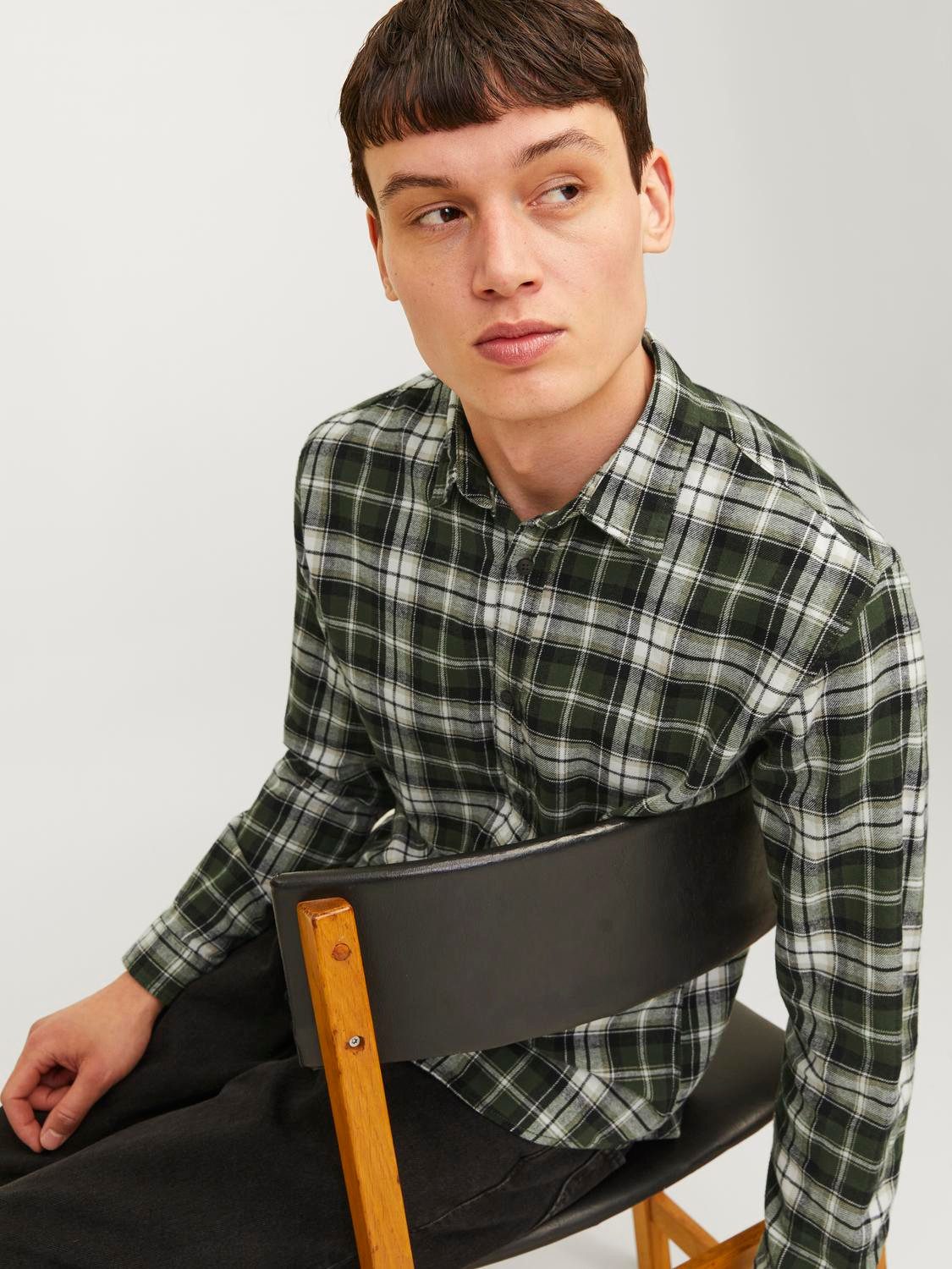Jack & Jones Overhemd met lange mouwen JJJOSHUA FALL FLANNEL SHIRT LS
