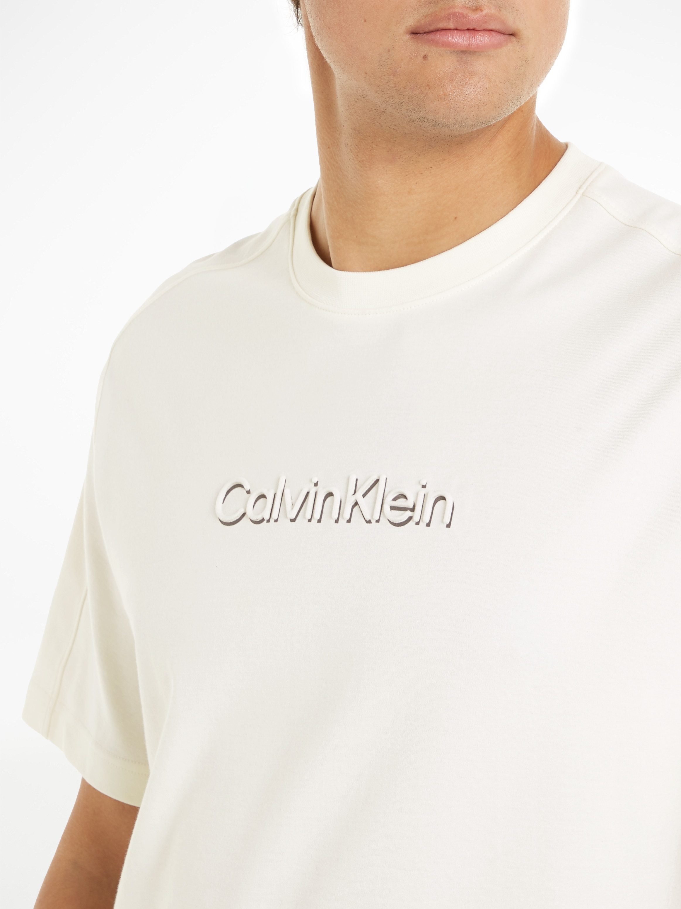 Calvin Klein T-shirt SHADOW EMBOSSED LOGO T-SHIRT