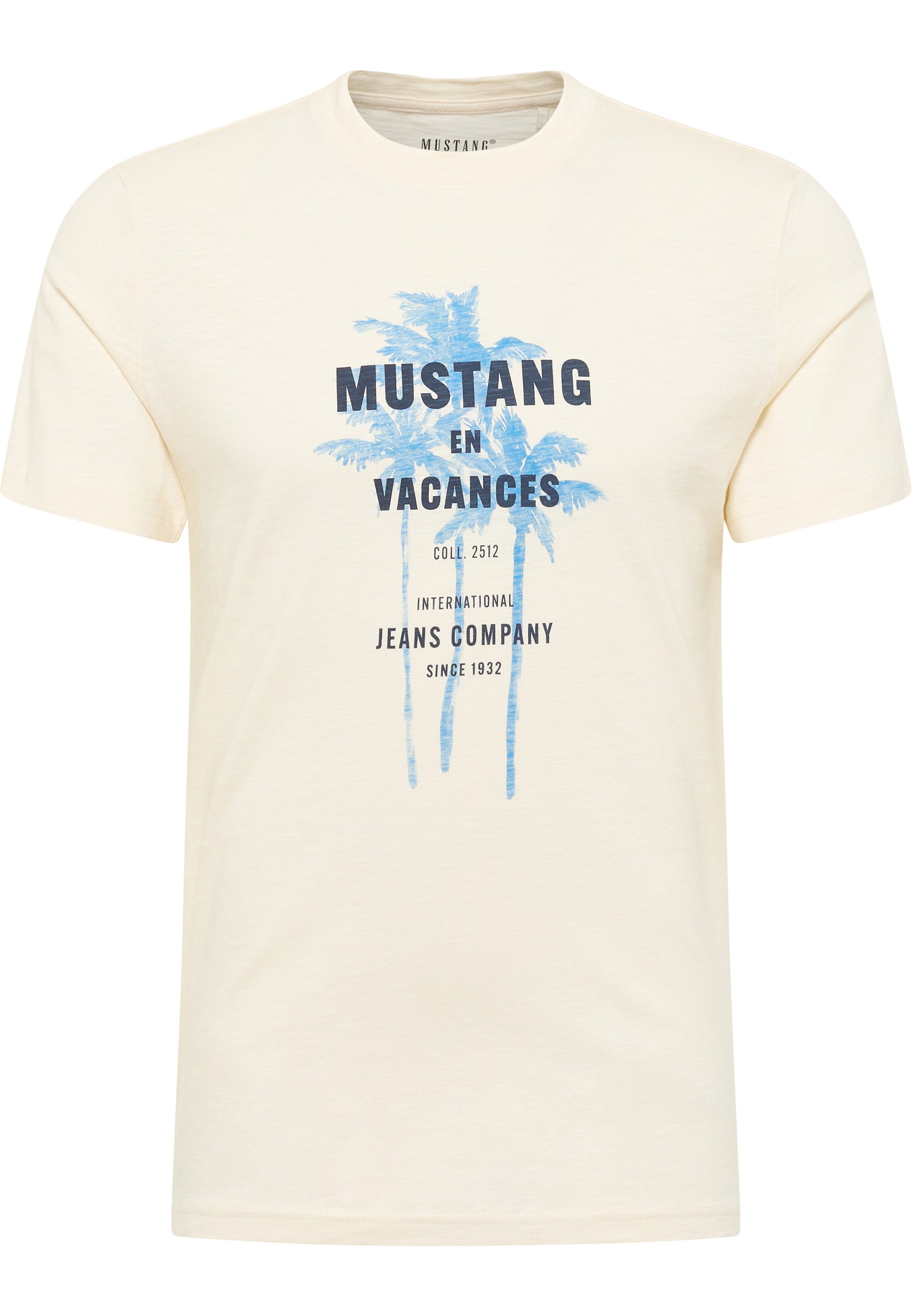 MUSTANG Shirt met korte mouwen Heren stijl Austin