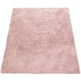 paco home hoogpolig vloerkleed floppy 770 flokati-look, bijzonder zacht, unikleuren, ideaal in de woonkamer  slaapkamer roze
