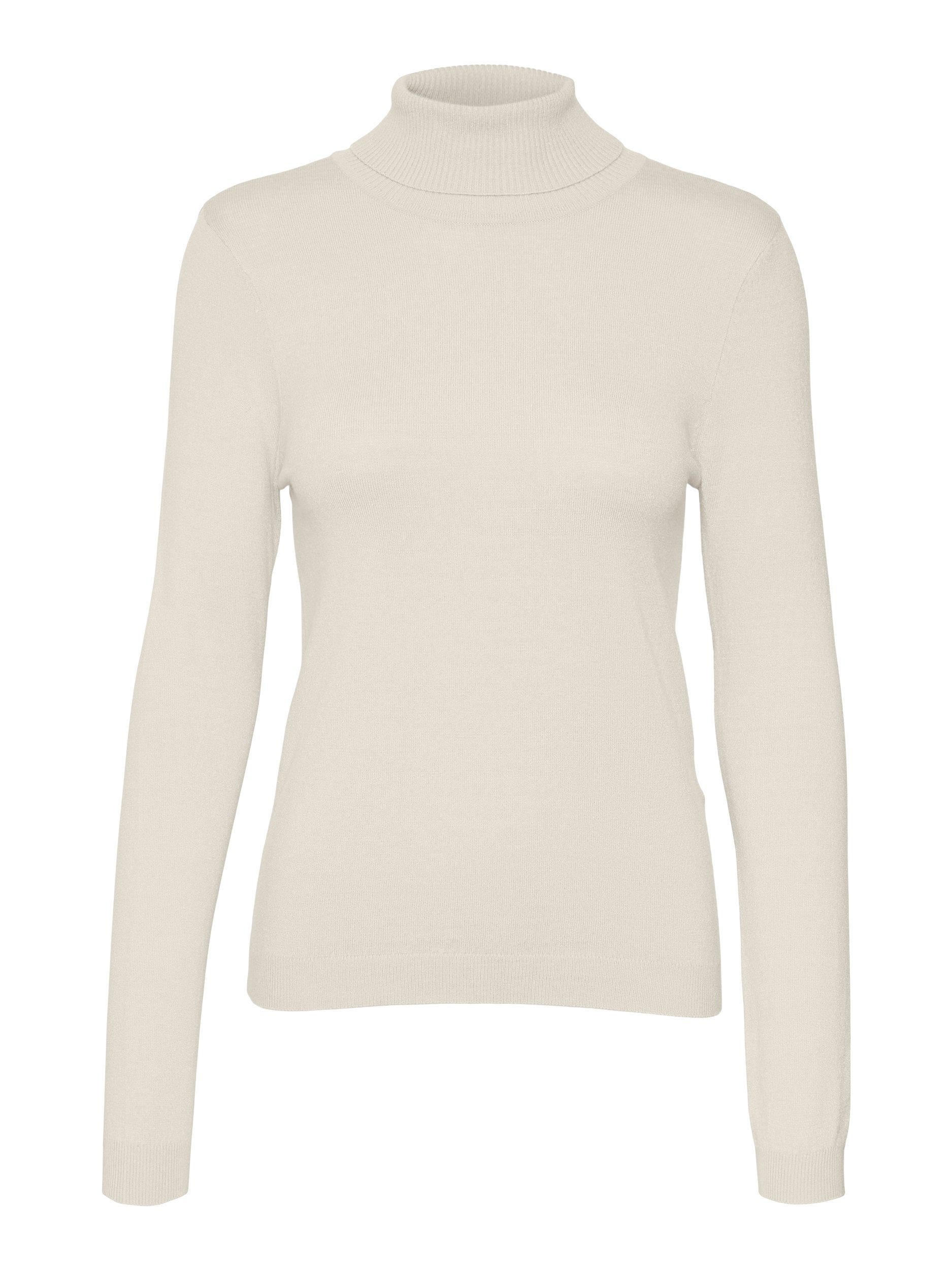 Vero Moda Coltrui VMHAPPINESS LS ROLLNK PULLOVE GA BOO REP