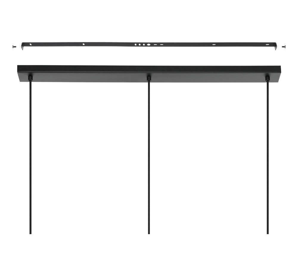 EGLO Hanglamp HYKEHAM Houten eettafellamp, bamboe in natuur, hanglamp met E27 fitting (1 stuk)