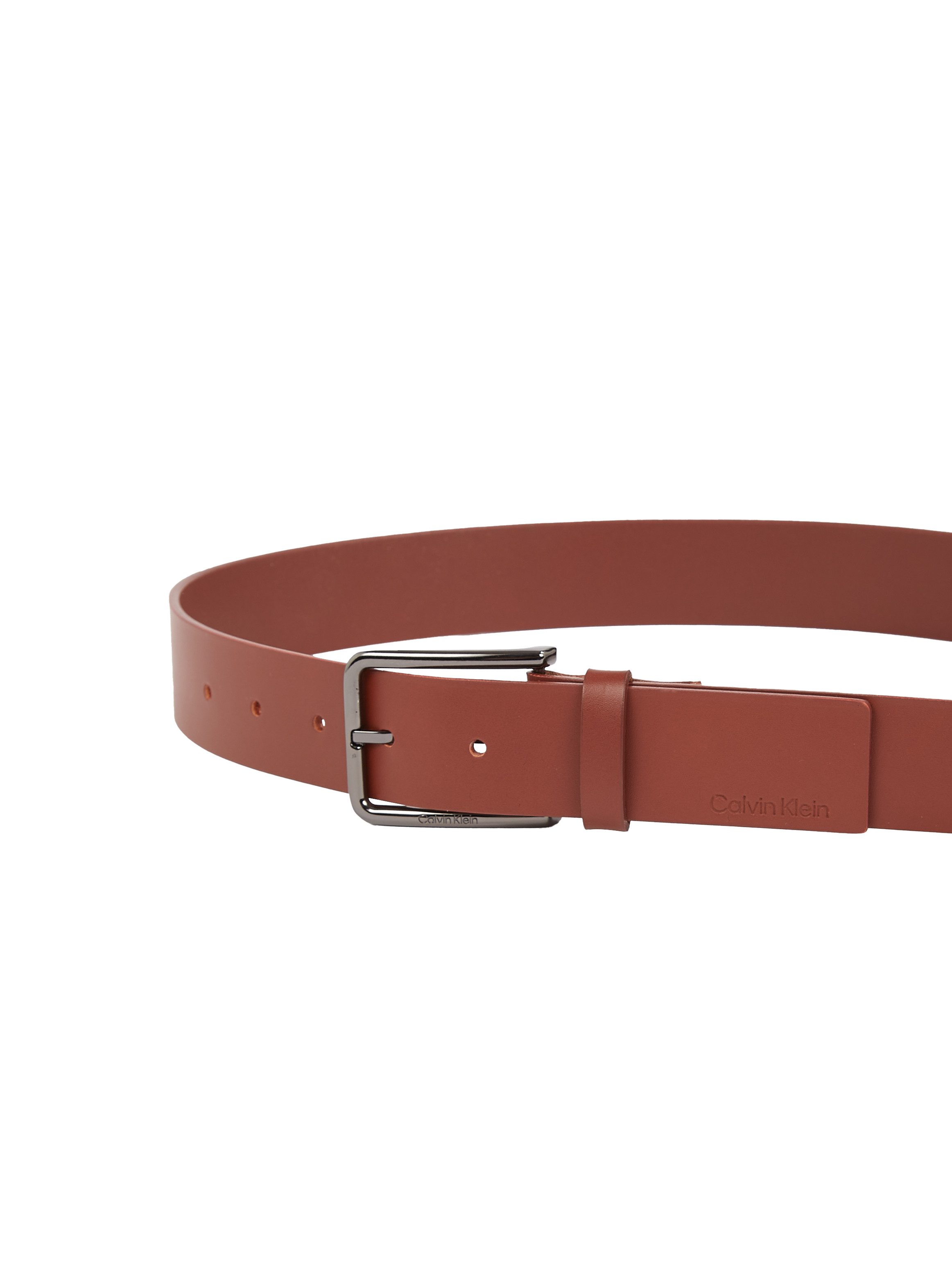 Calvin Klein Leren riem WARMTH 35MM met gestempeld logo