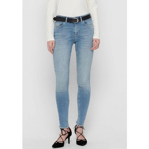 NU 15% KORTING: Only ONLBlush mid ankle raw Skinny jeans