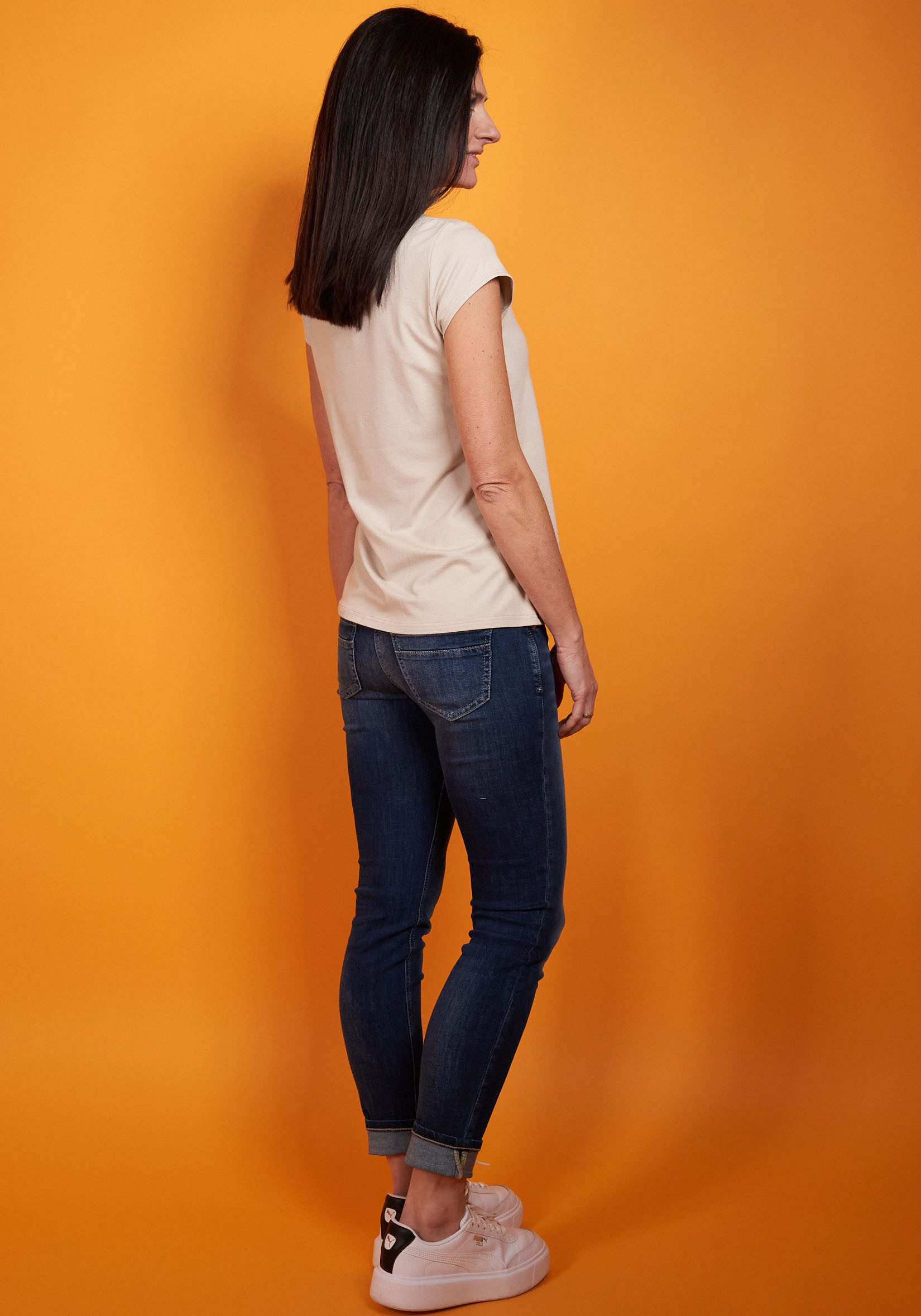 Seidel Moden T-shirt met kapmouwen, made in germany