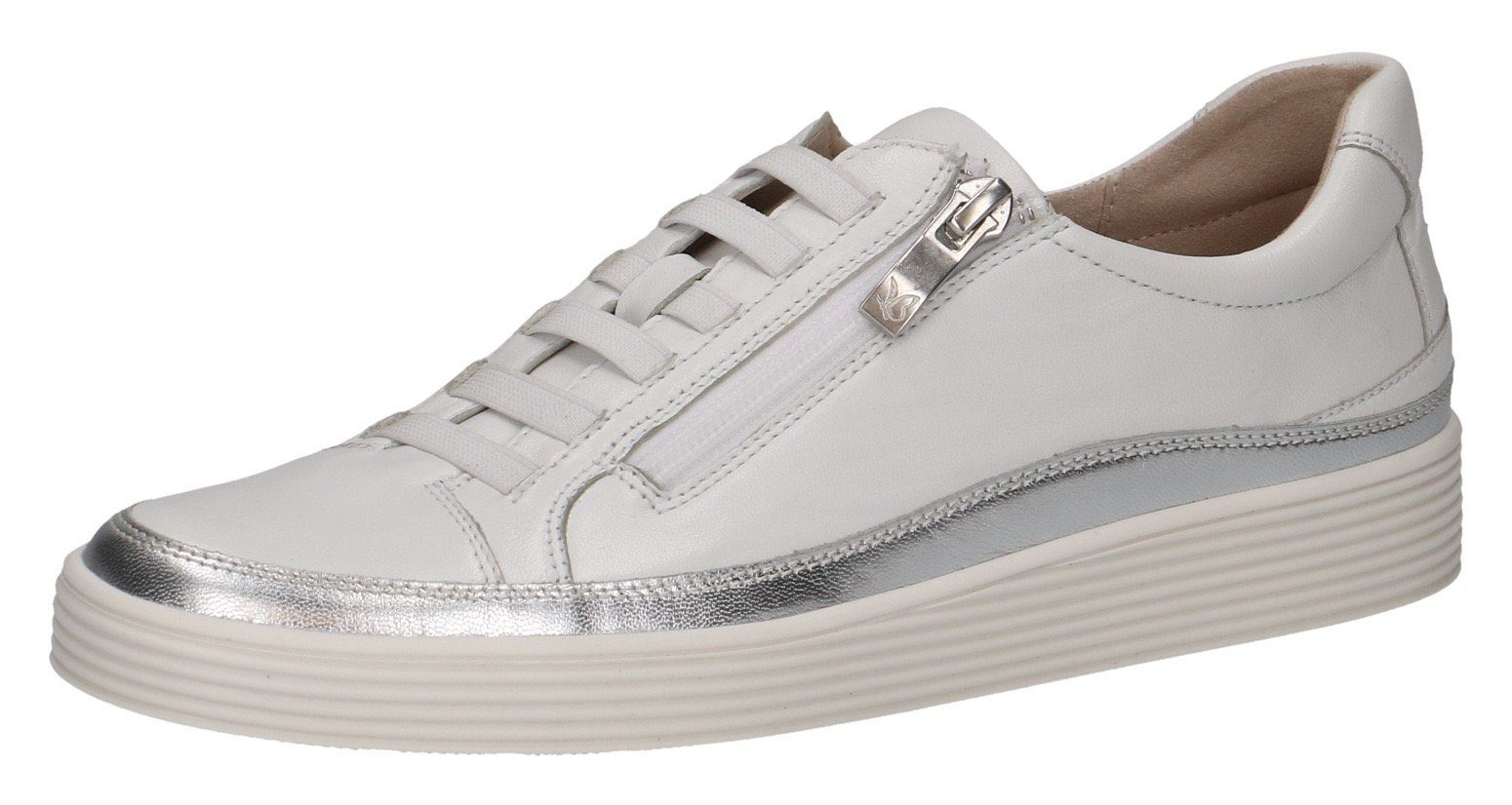 Caprice Slip-on sneakers met zijrits, vrijetijdsschoen, halfhoge schoen, instapschoen