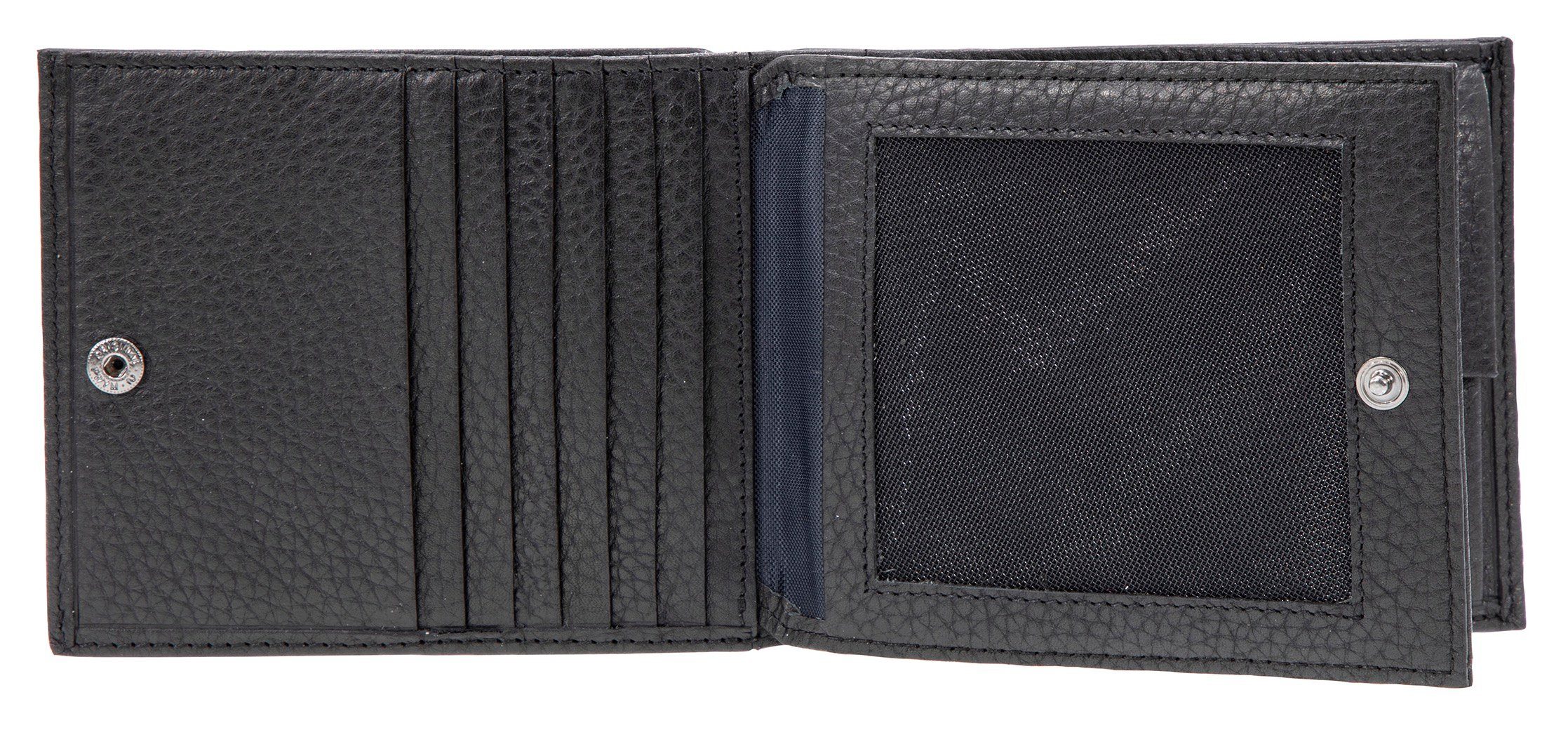 Joop! Portemonnee Cardona minos billfold h14 met beslag van zilverkleurig metaal