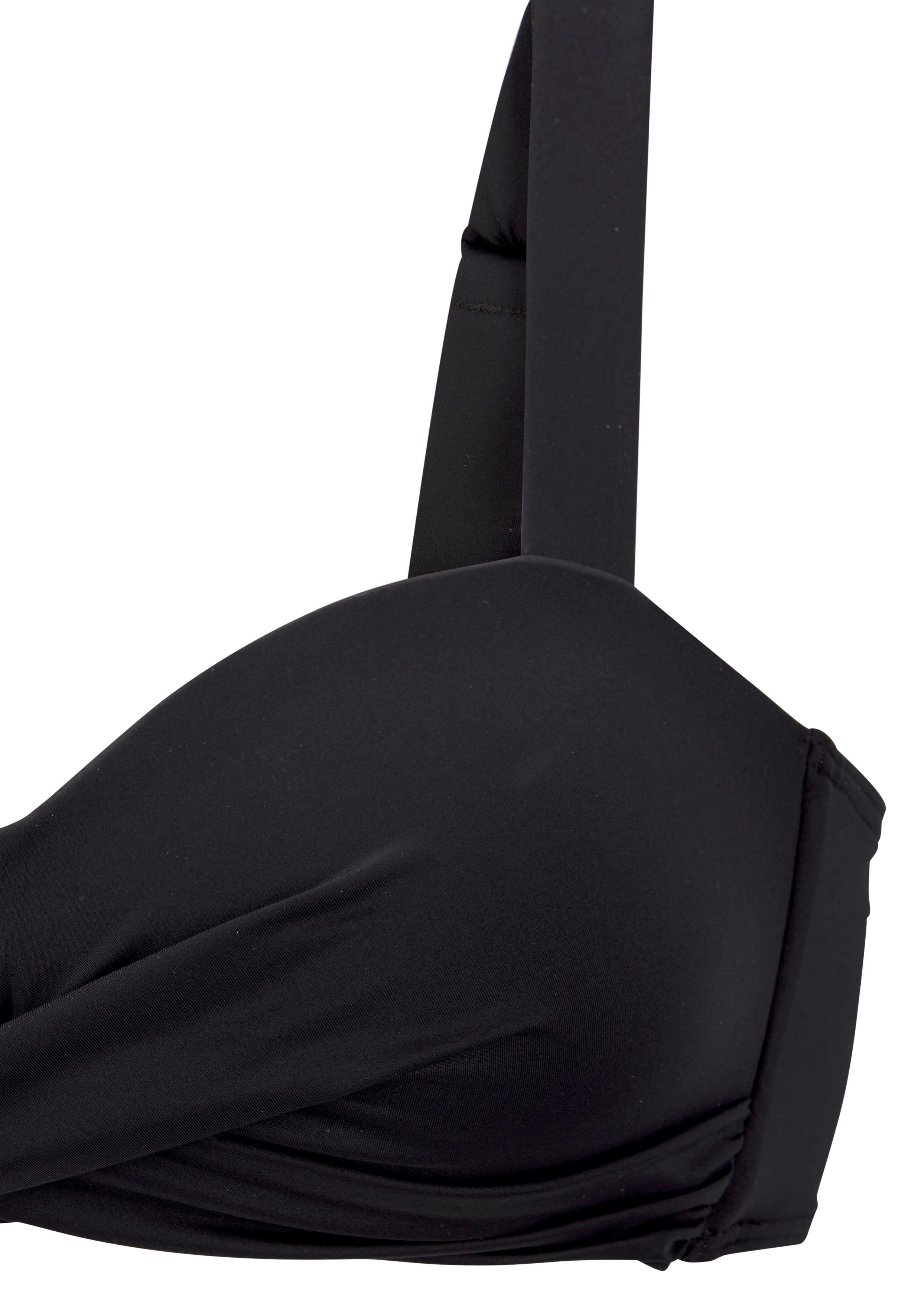 Lascana Bandeau-bikinitop Comfy met comfortabele pasvorm zonder beugel