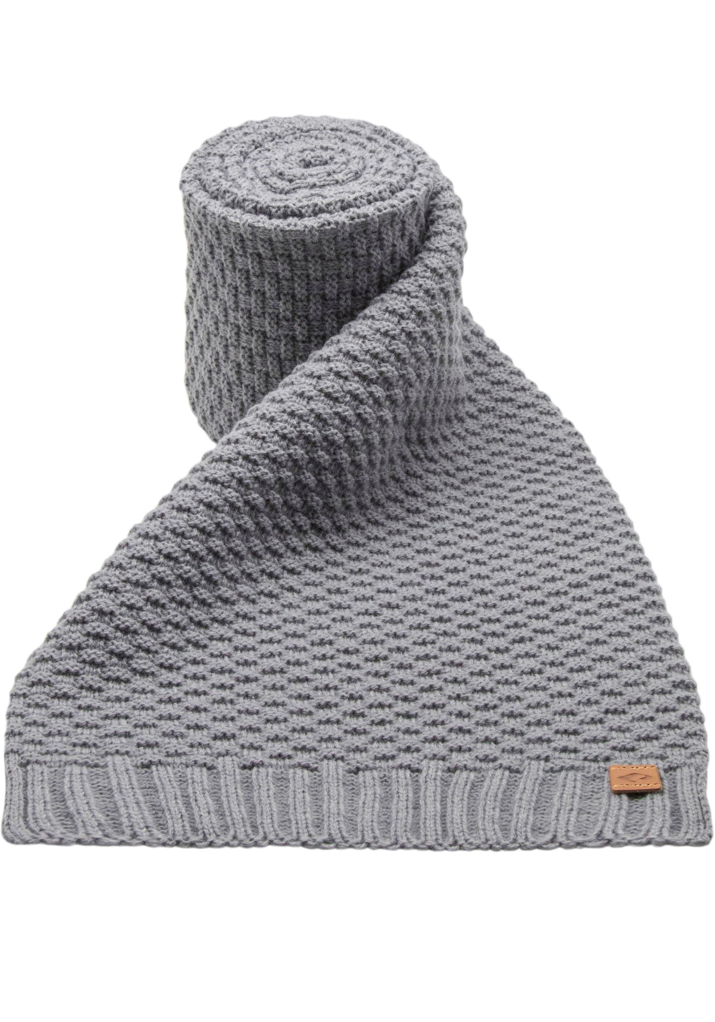 NU 20% KORTING: chillouts Gebreide sjaal Garrick Scarf Met ribboorden