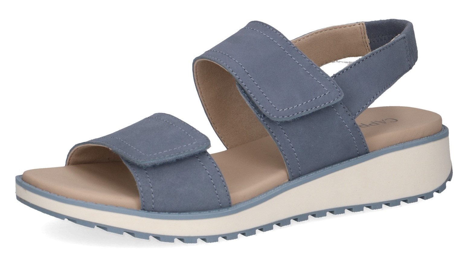 Caprice Sleehaksandaaltjes dames sandalen met sleehak maat 36 blauw