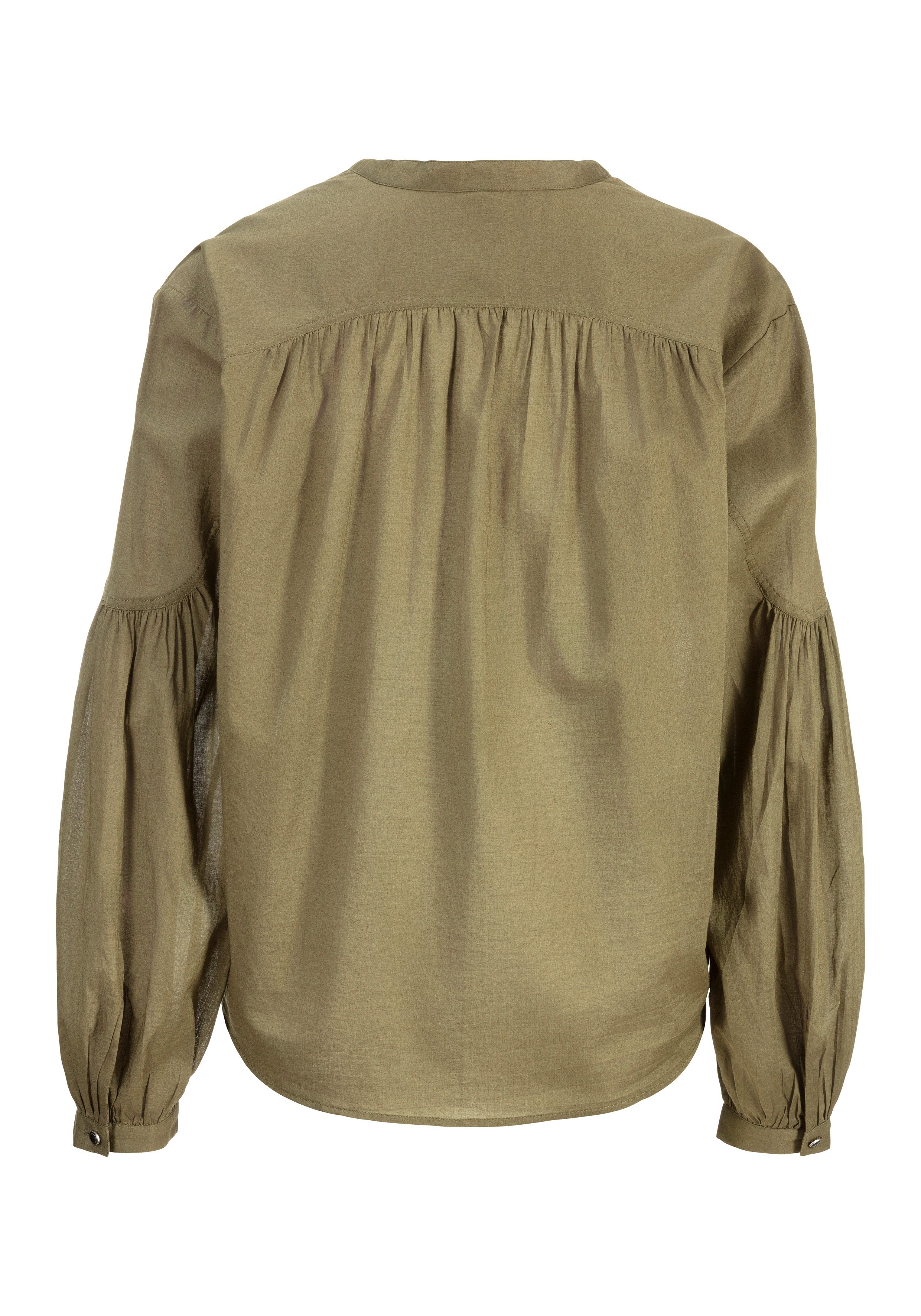 Boss Orange Klassieke blouse met ballonmouwen