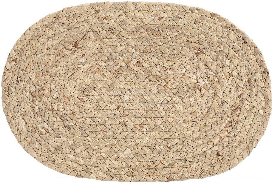 Zeller Present Set placemats afwasbaar, ovaal, 30 cm (set, 4 stuks)