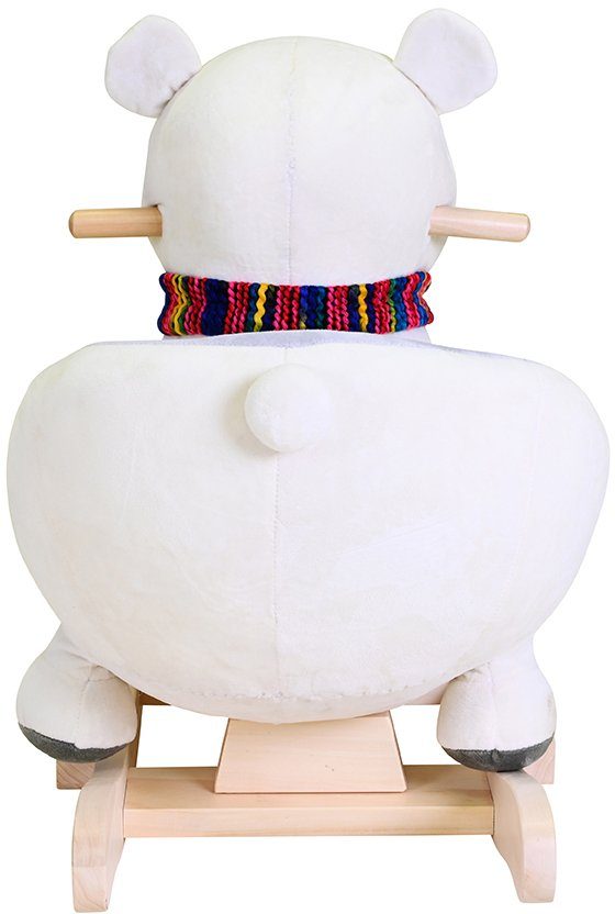 Knorrtoys® Schommeldier IJsbeer Fred met geluidsfunctie
