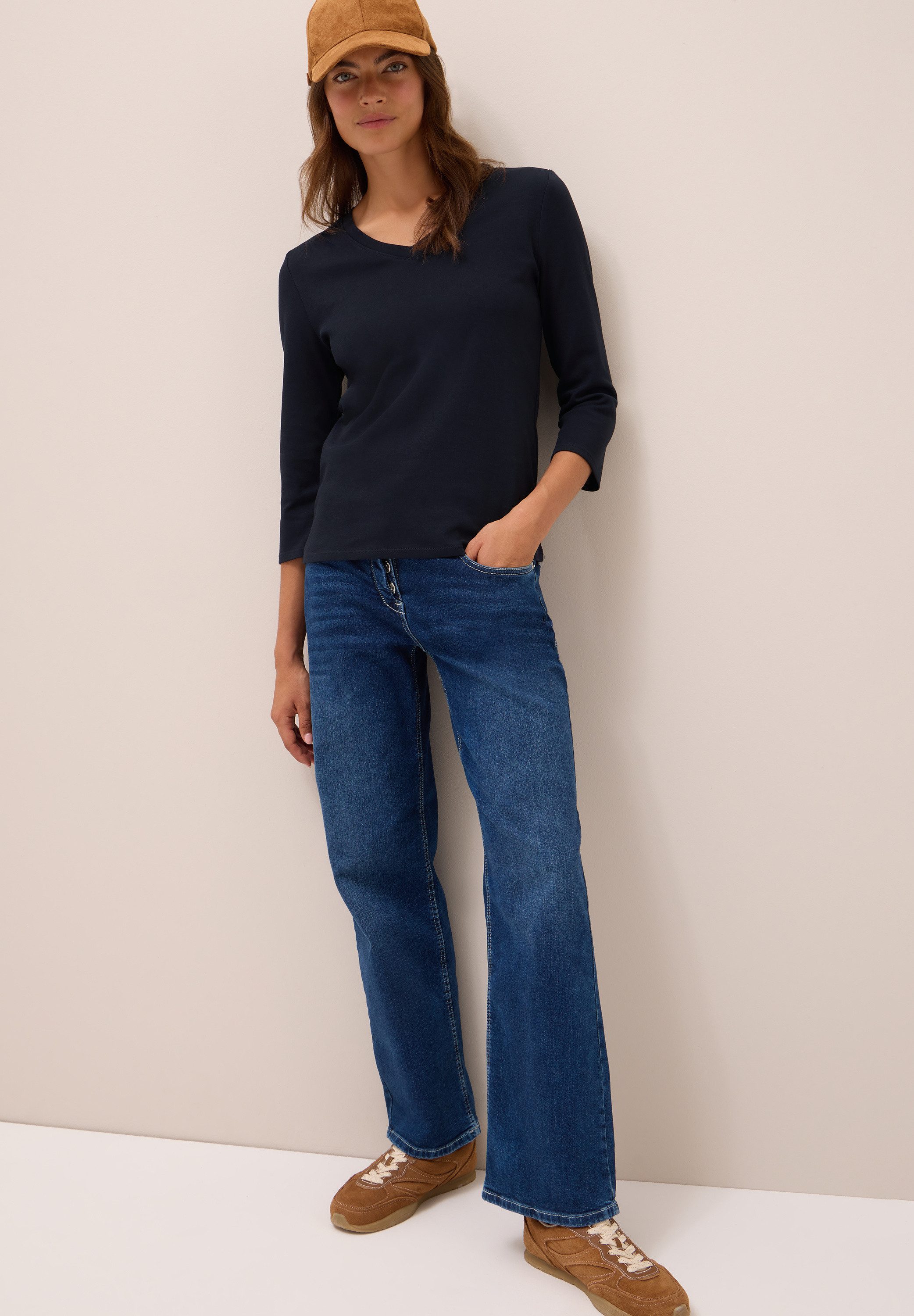 Cecil Shirt met 3/4 mouwen