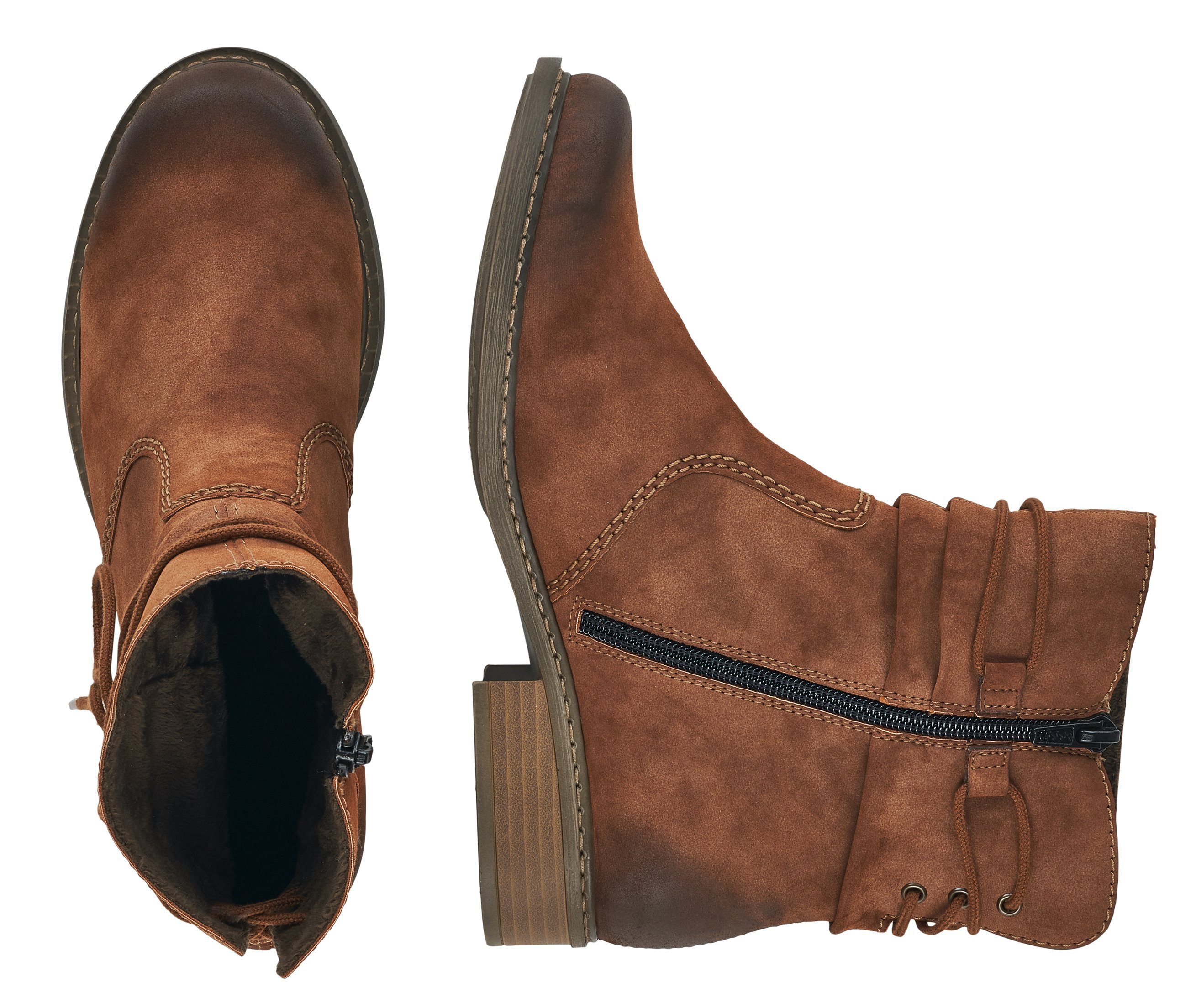 Rieker Laarsjes in moderne used-look