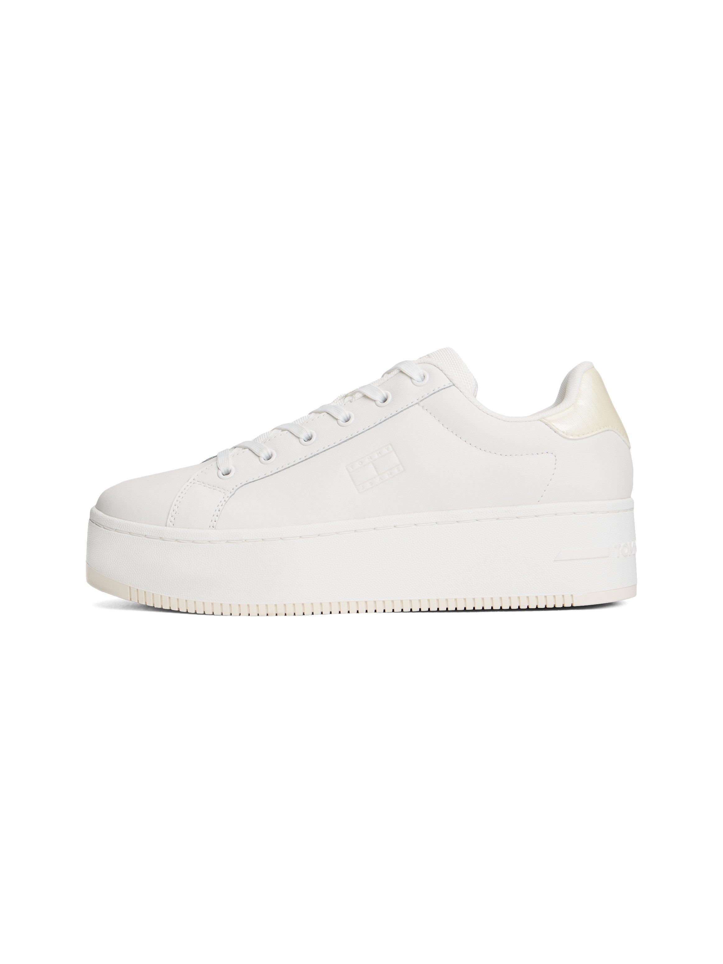 TOMMY JEANS Plateausneakers TJW FLATFORM PEARLIZED SNEAKER