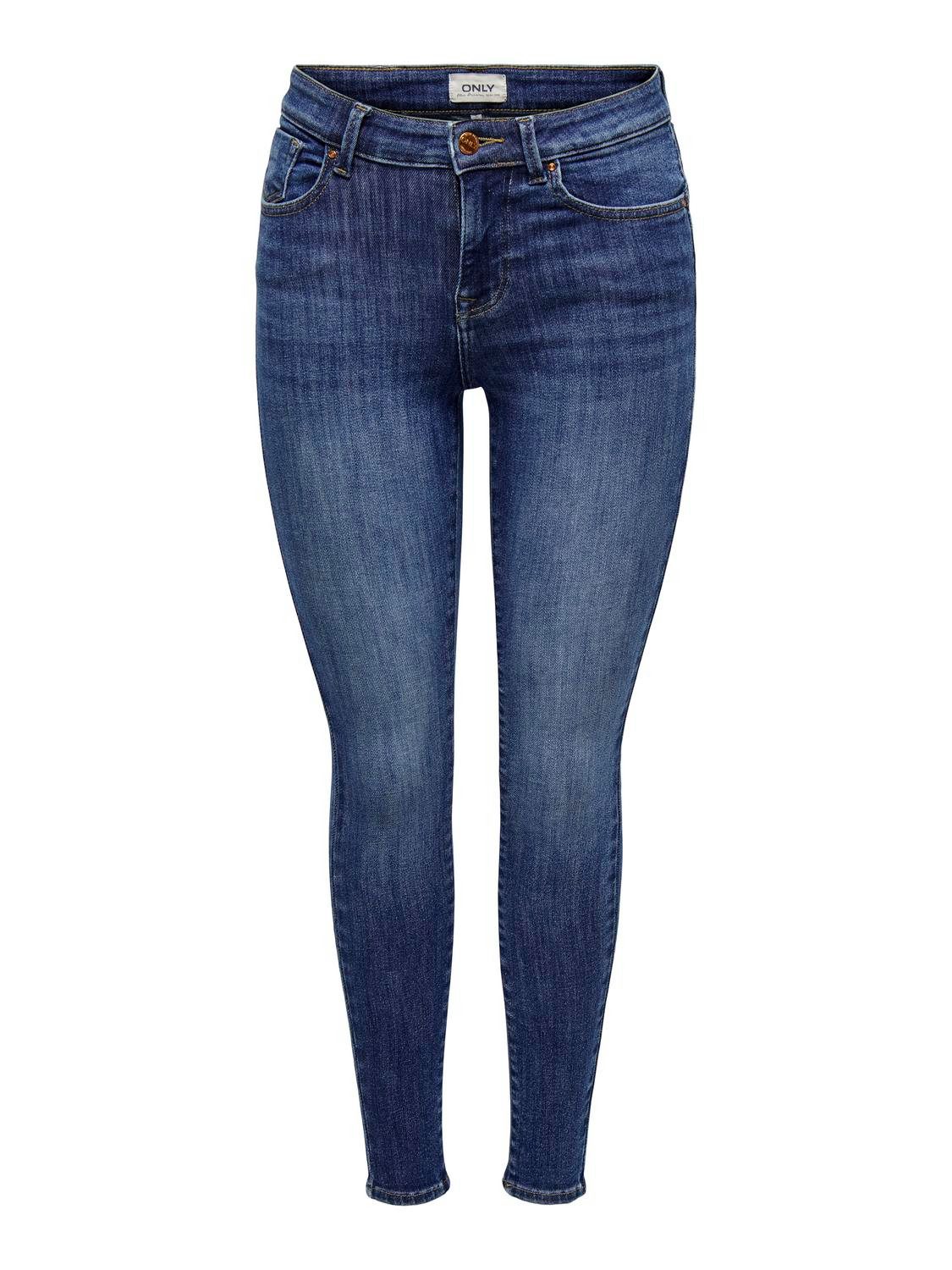 Only Skinny fit jeans ONLPOWER MID SK PUSHUP DNM TAI012 NOOS