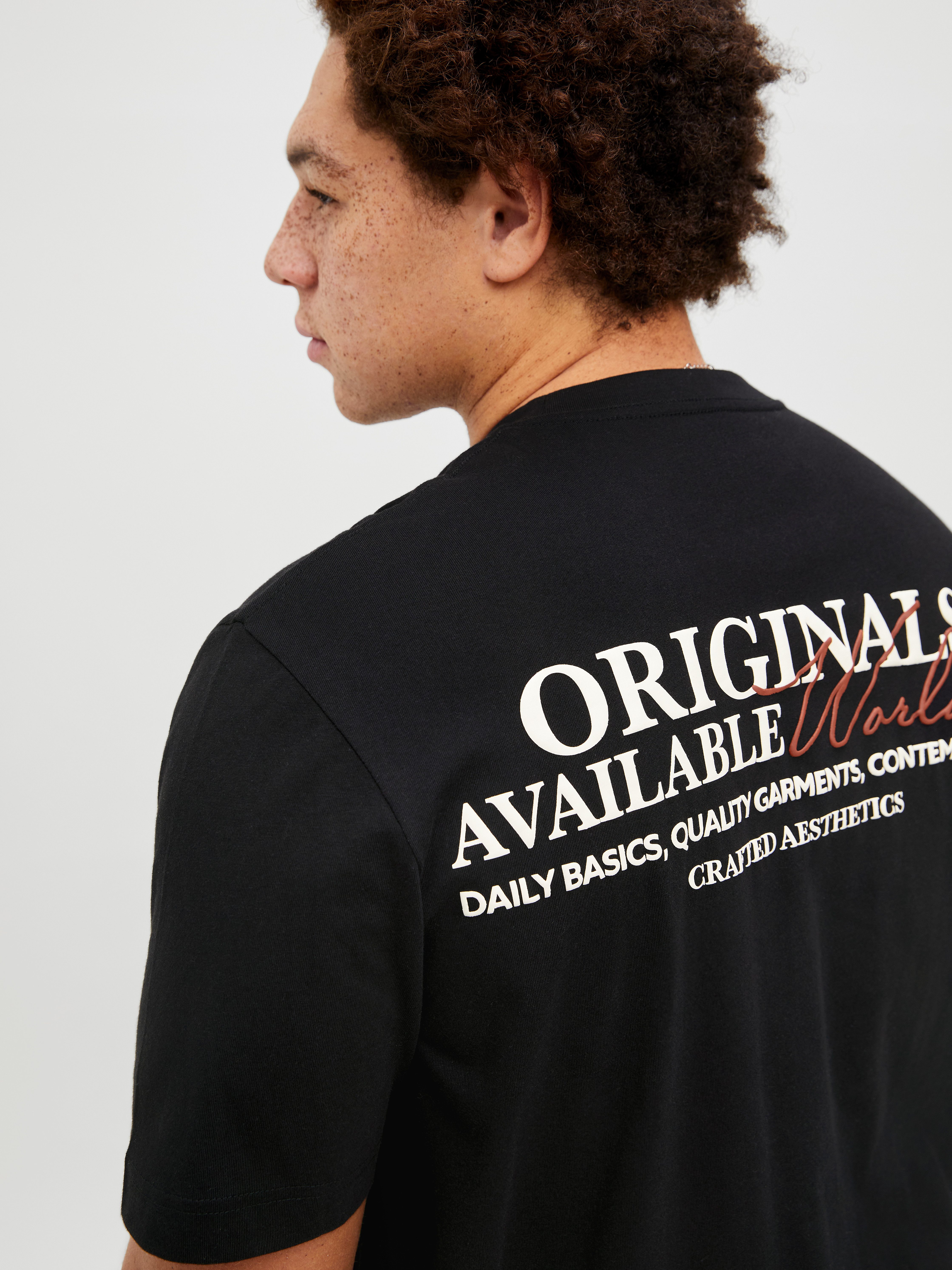 Jack & Jones PlusSize Shirt met korte mouwen JORISLINGTON TYPE TEE SS CREW NECK PLS