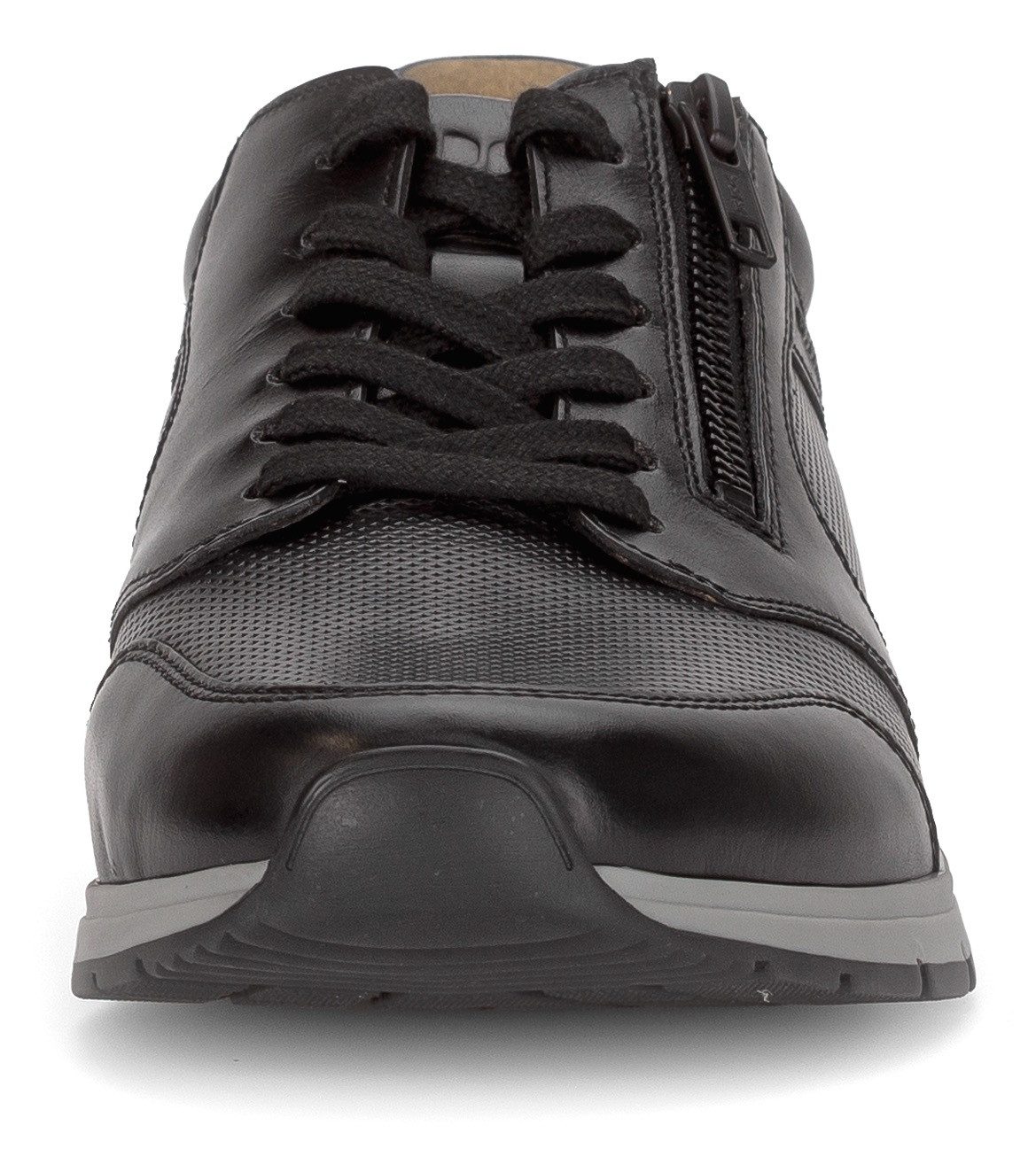 Pius Gabor Sneakers , vrijetijdsschoen, veterschoen, lage schoen met logoprent, breedte g (=breed)