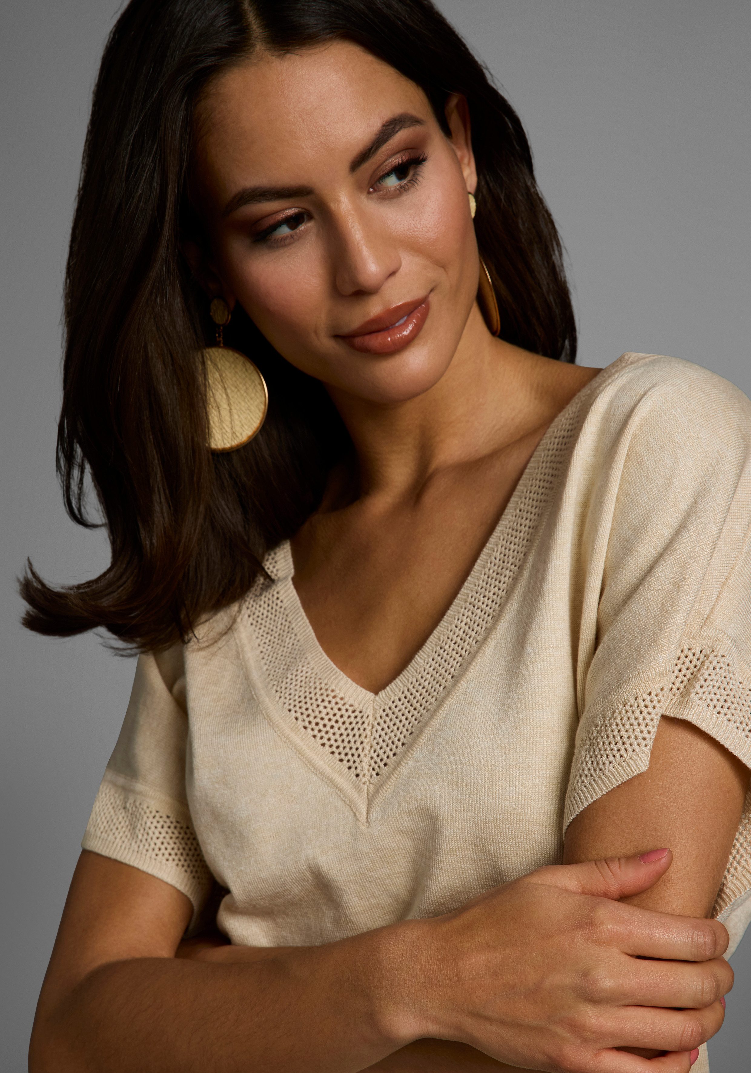 Laura Scott Trui met korte mouwen