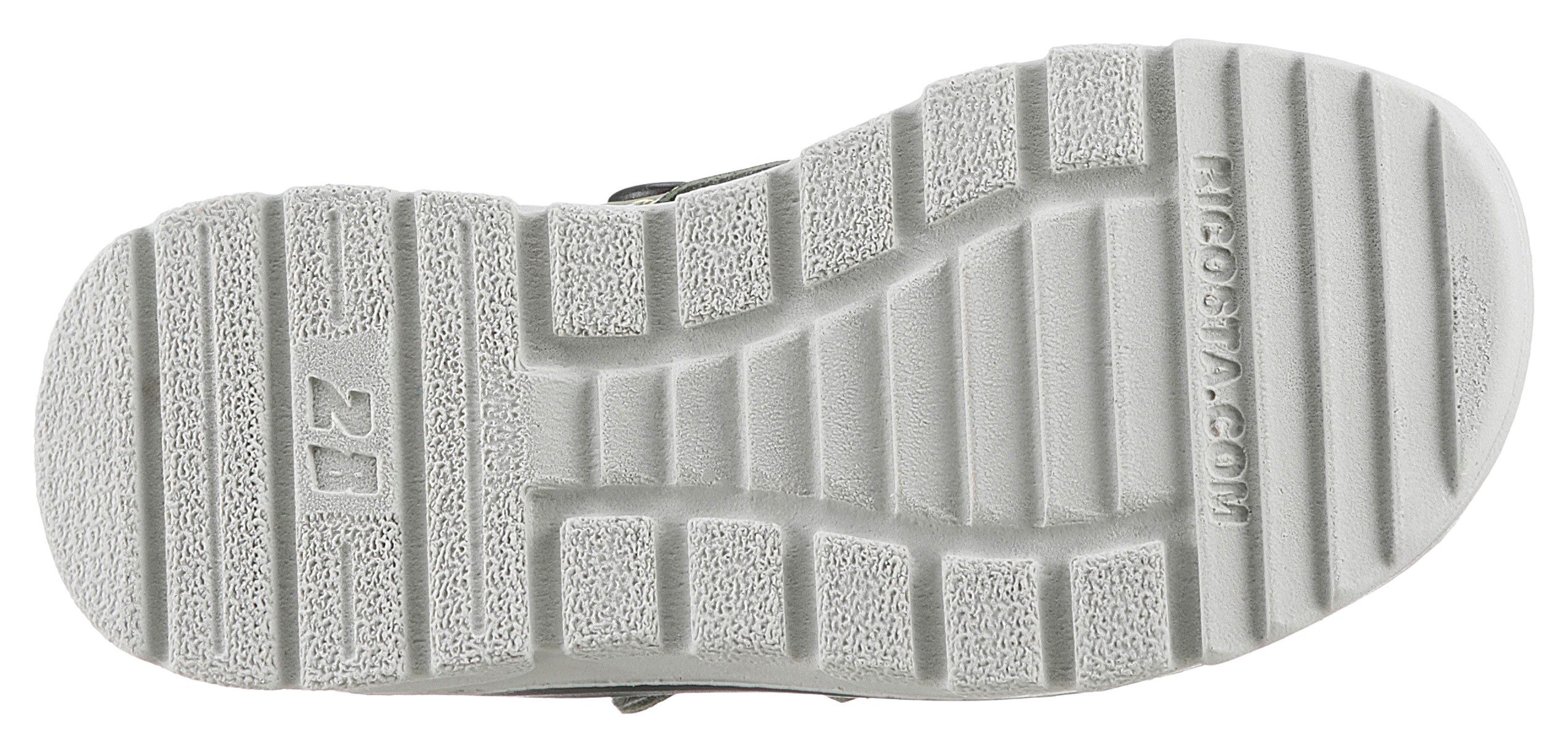 Ricosta Sandalen WAVE WMS: middel , zomerschoen, klittenbandschoen, sandaal, met coole print