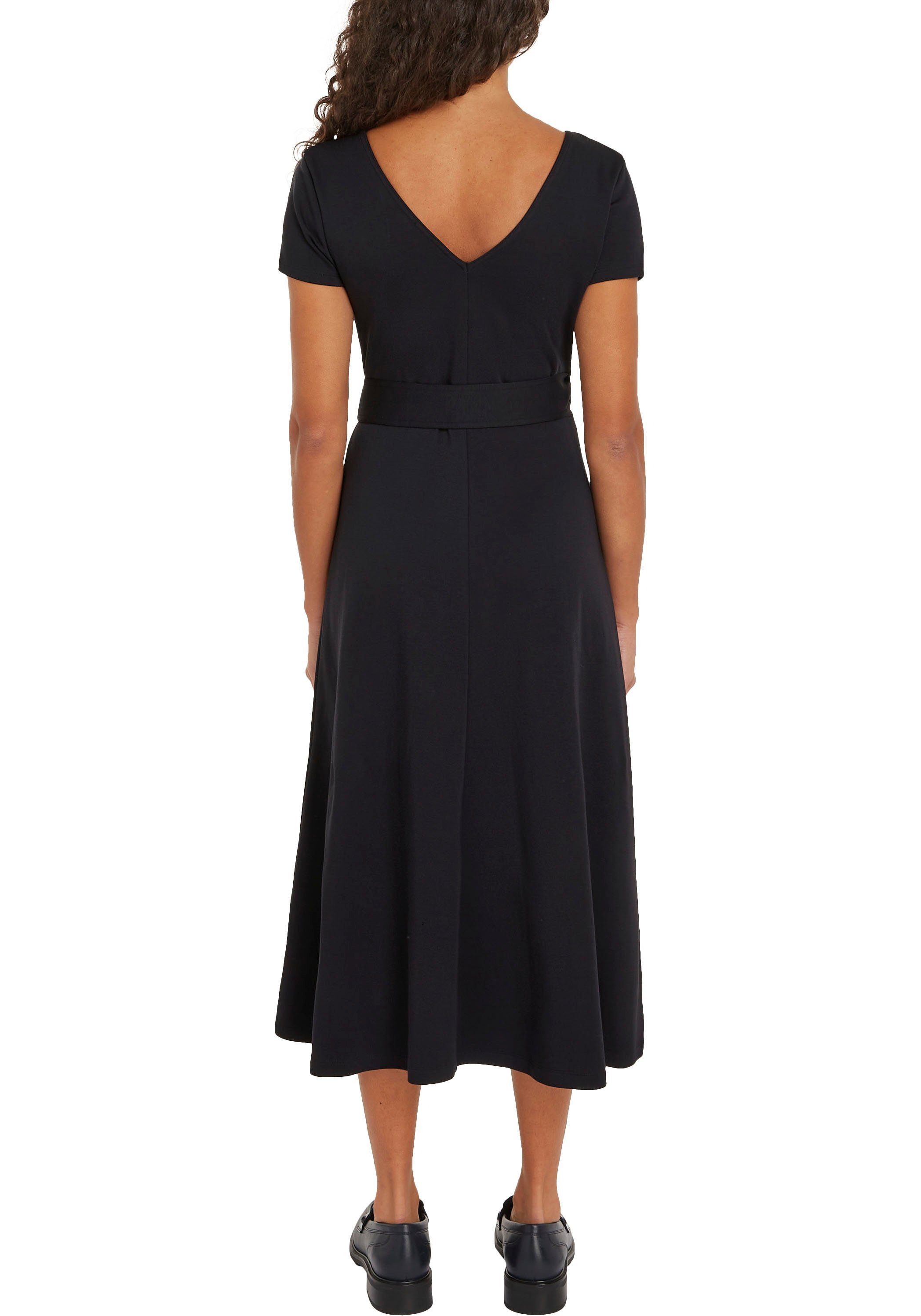 Tommy Hilfiger Wikkeljurk UTILITY WRAP MIDI DRS SS