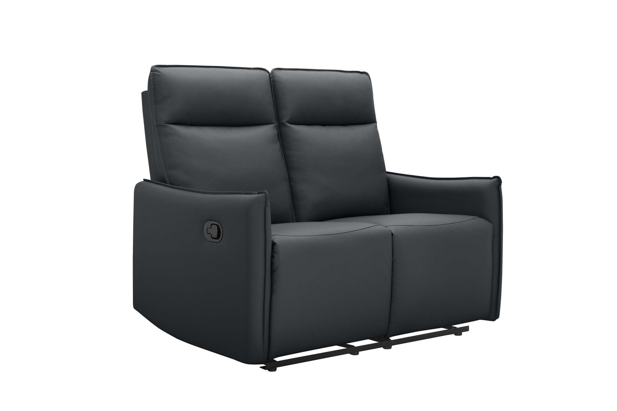Dorel Home 2-zitsbank Lugo, bioscoopbank met relaxfunctie in kunstleer en geweven stof