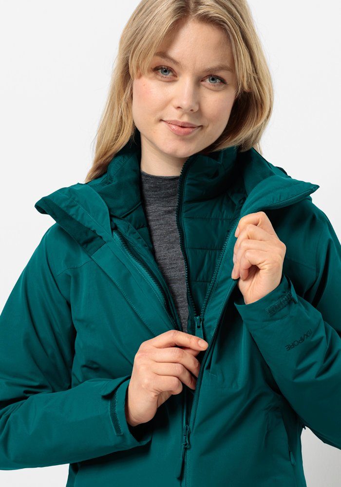 Jack Wolfskin Functioneel jack LAPAWA INS JKT W