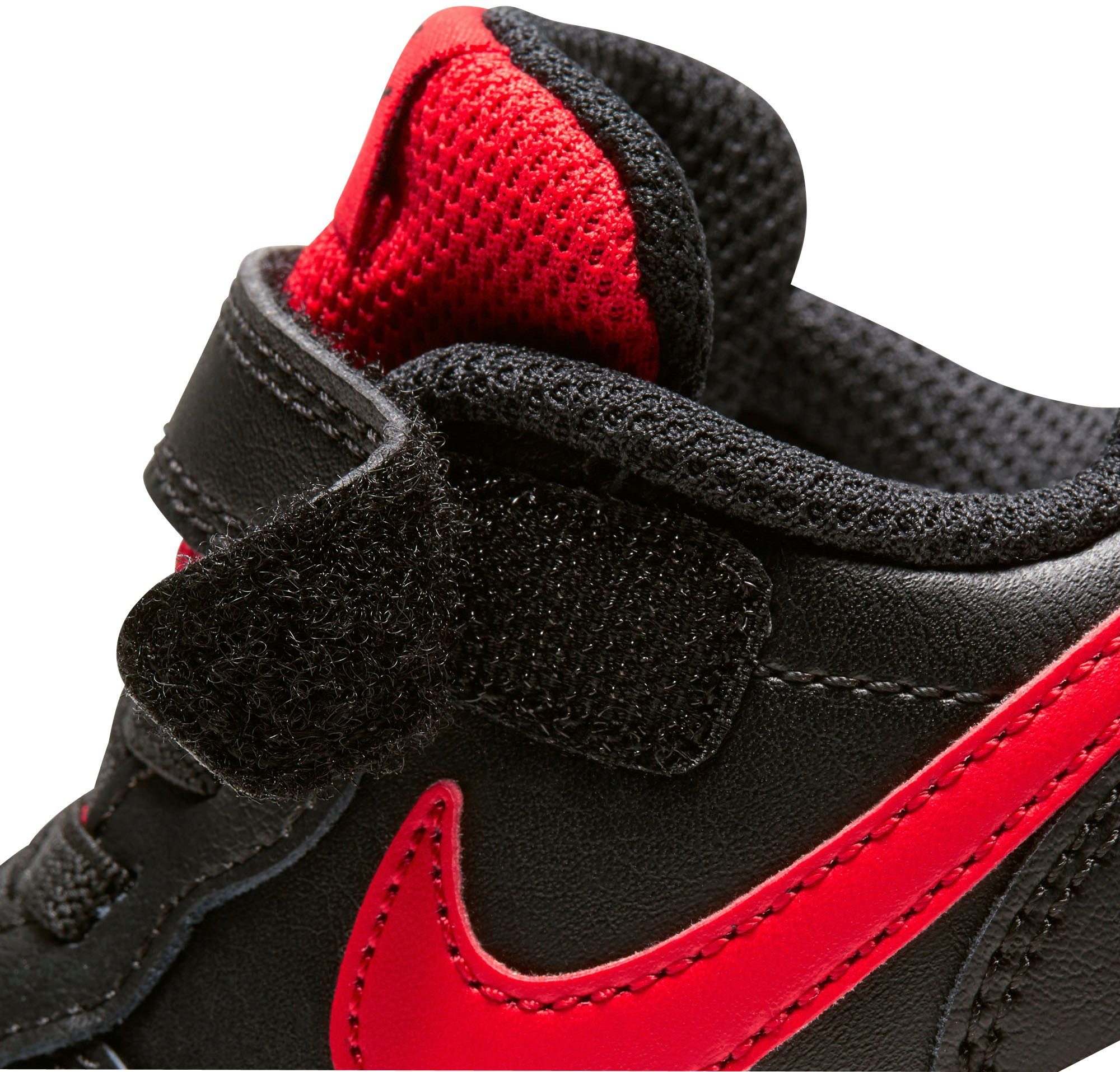 Nike Sportswear Sneakers COURT BOROUGH LOW 2 voor kinderen, met ontwerp geïnspireerd door de air force 1