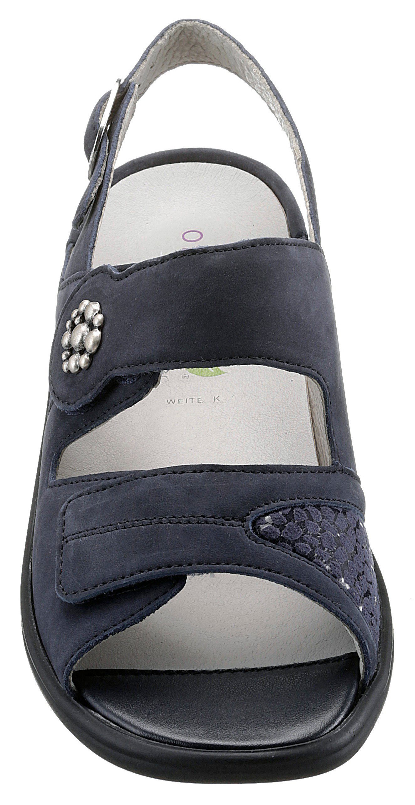Waldläufer Sandalen Kara-Soft zomerschoen, sandaal, sleehak, met klittenbandsluitingen, k-breedte