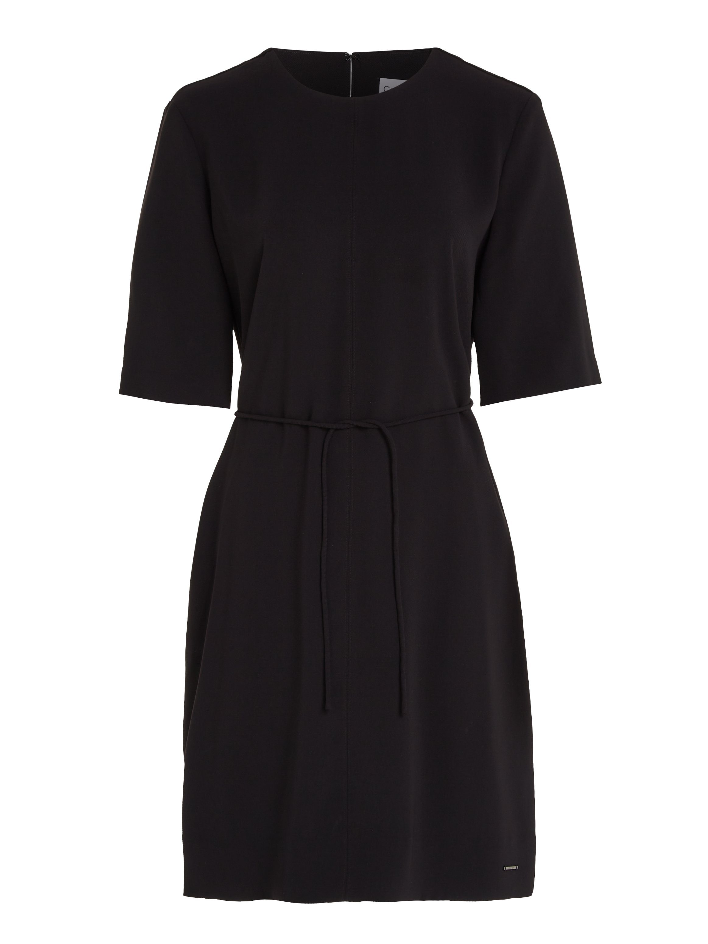 Calvin Klein Midi-jurk STRUCTURE TWLL MINI SHIFT DRESS