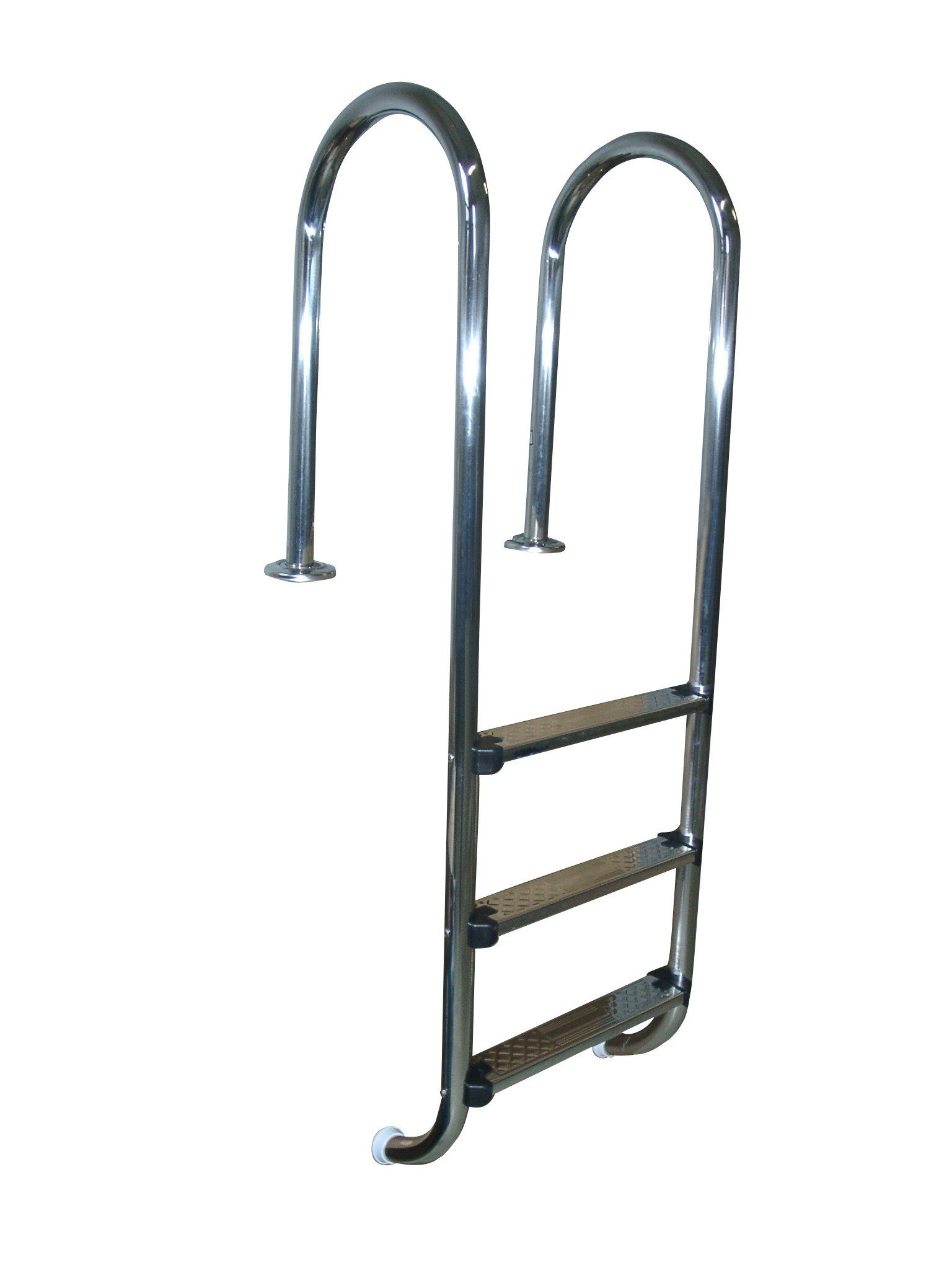 weka Zwembadtrap Hoogte: 175 cm toebehoren & reiniging zilver