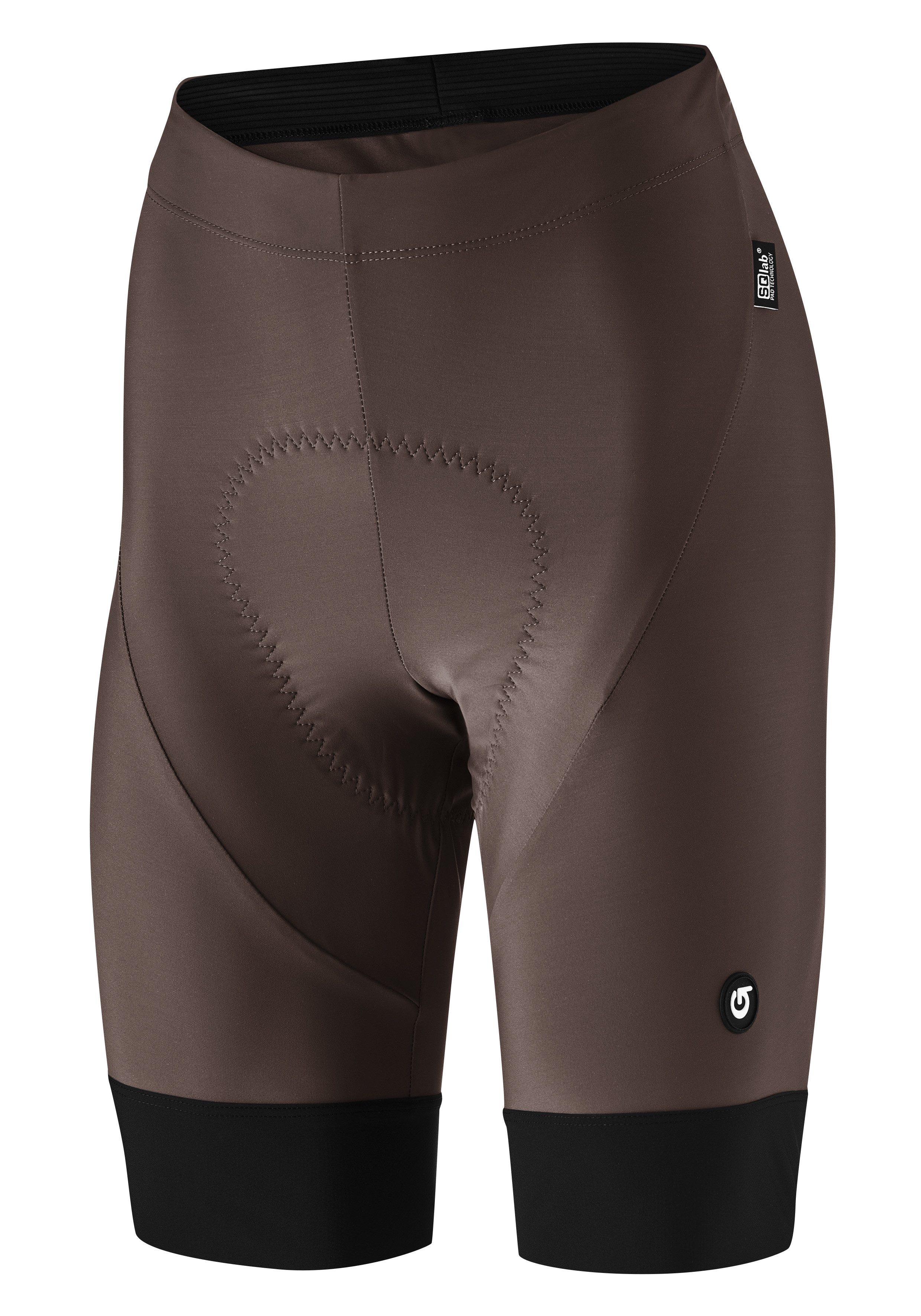 Gonso Fietsbroek SQlab GO W Dames fietsbroek met zitkussen, korte moderne fietsbroek, Tight Fit