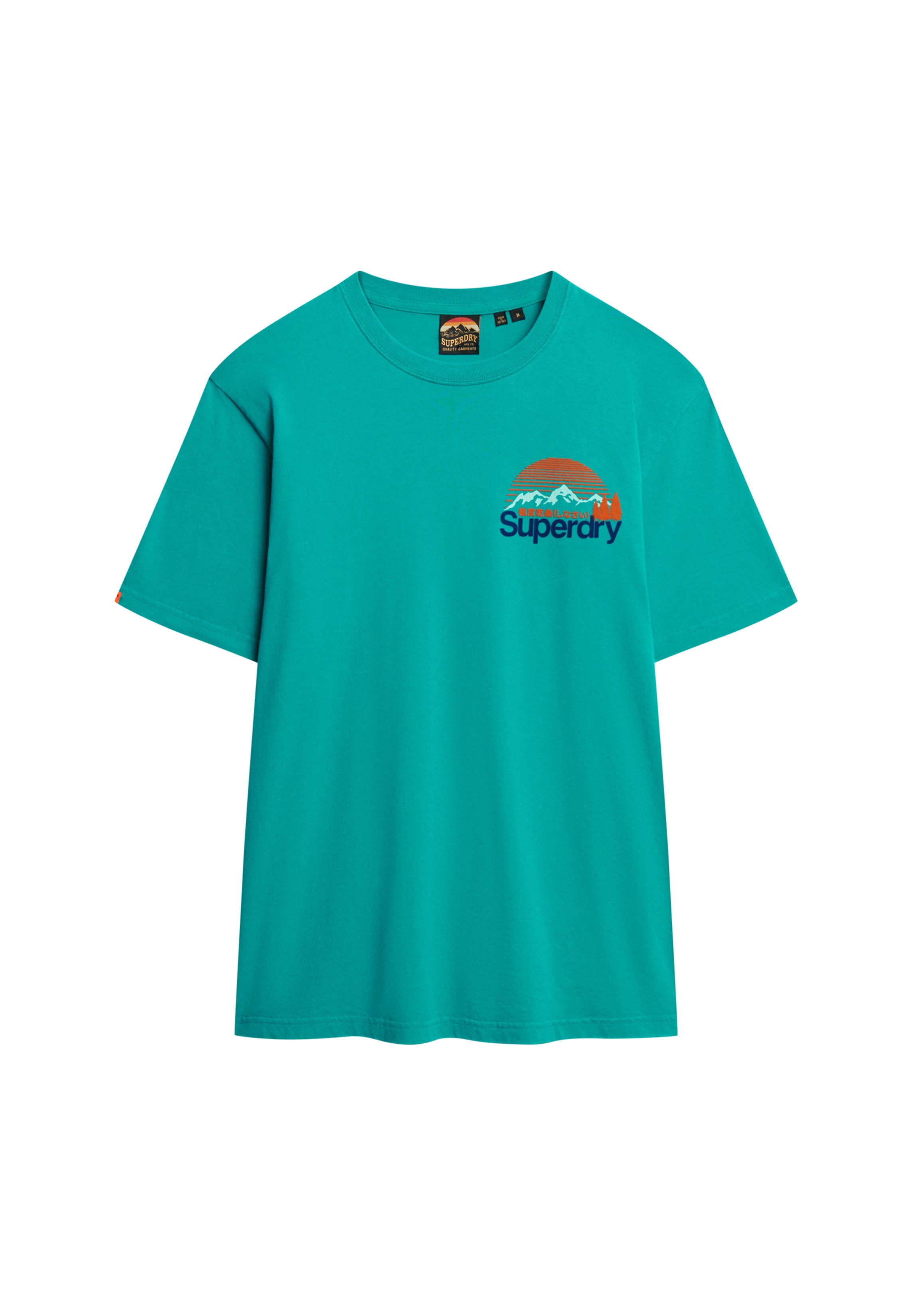 Superdry Shirt met ronde hals CL GREAT OUTDOORS CHEST TEE
