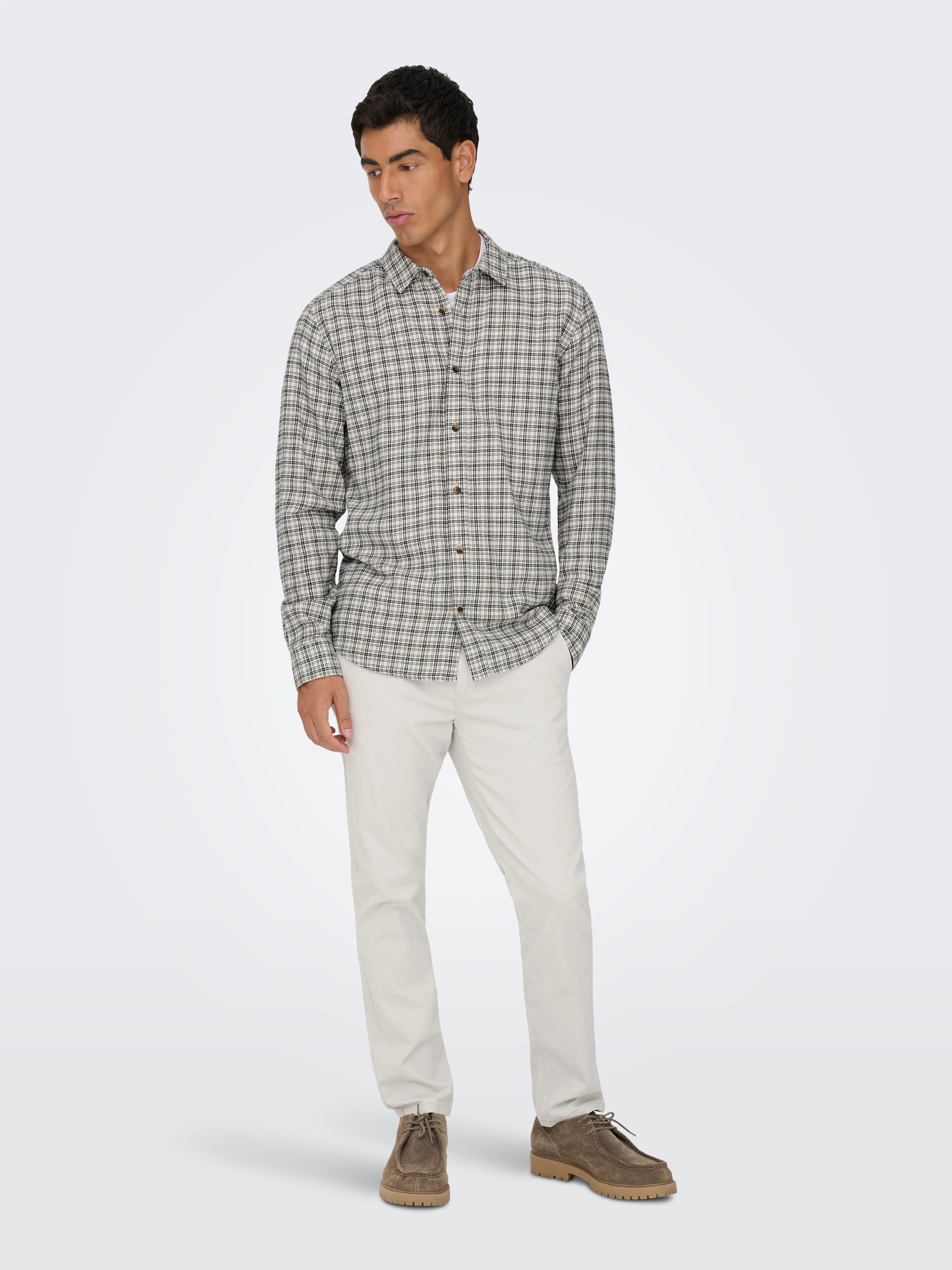 ONLY & SONS Geruit overhemd ONSGUDMUND LS CHECKED SHIRT NOOS
