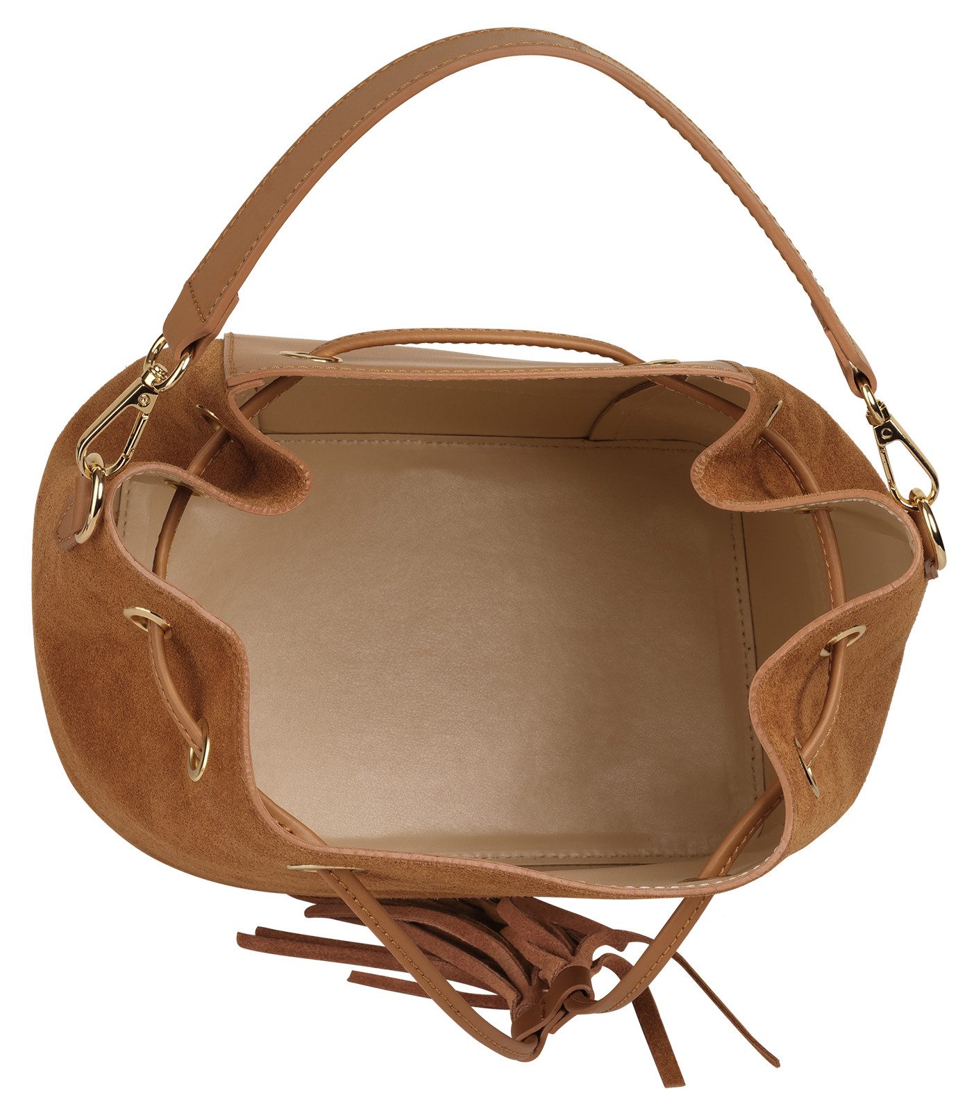 Samantha Look Schoudertas echt leer, made in italy