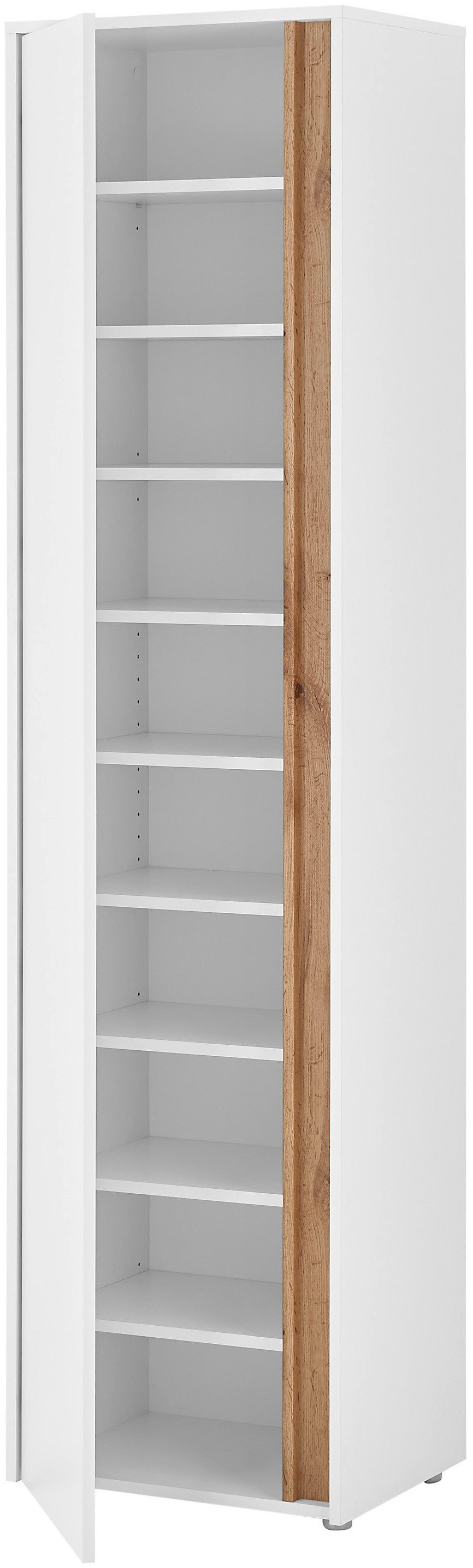 INOSIGN Halmeubelset GIRON/ CiTY, Garderobe in Wotan Eik, moderne garderobekast (complete set, 4-delig)