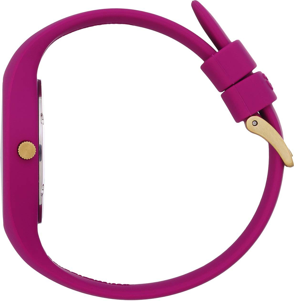 ice-watch Kwartshorloge ICE glam brushed Orchid S, 020540 Horloge, dameshorloge, analoog, siliconen band