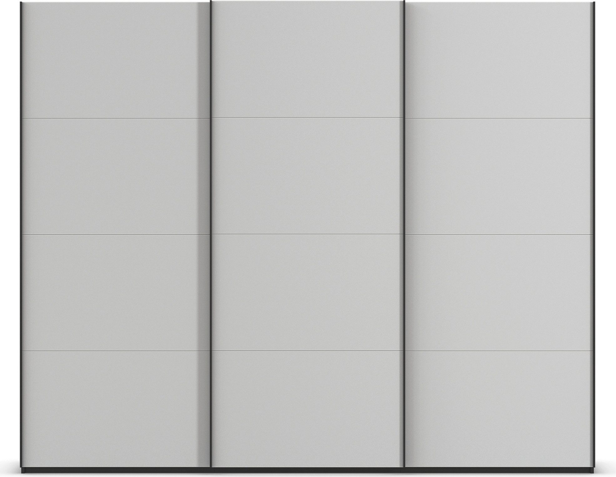 rauch Schuifdeurkast Kledingkast Kast Garderobe Slaapkamerkast SCALE-FYRA edel vierdelige deuren met glas-front veel kleuren made in germany