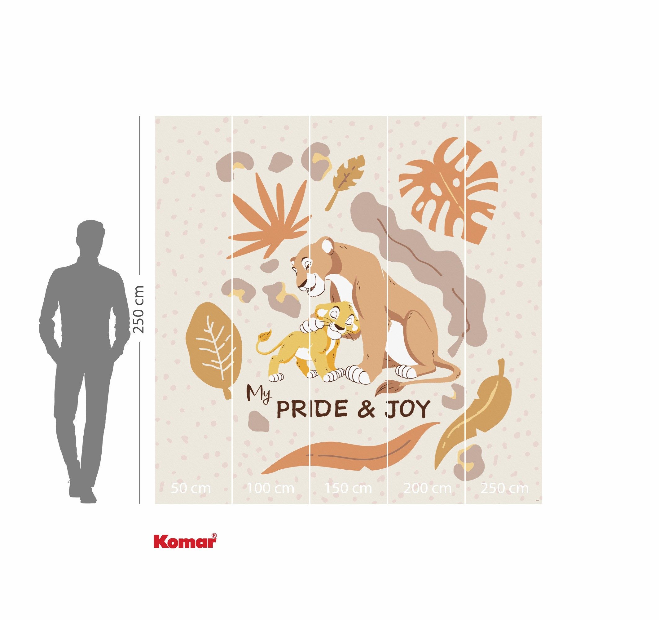 Komar Kinderbehang Disney The Lion King My Pride and Joy (1 stuk)