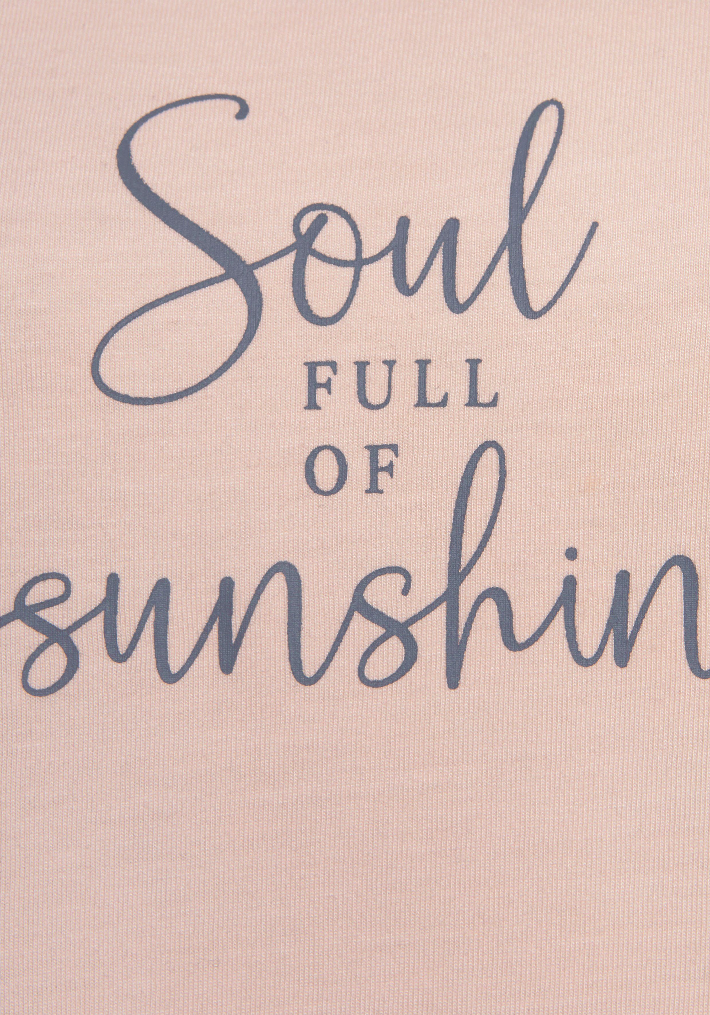 Vivance Dreams Nachthemd met zomer-statementprint