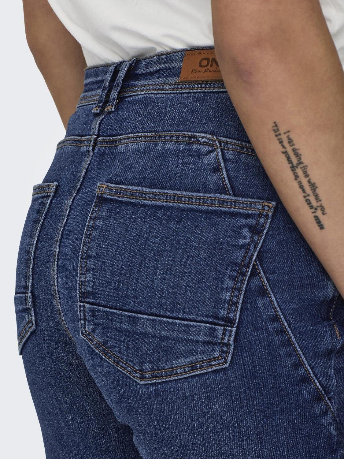 Only Skinny fit jeans ONLDAISY HW DB YOKE ZIP SKINNY DNM PIM