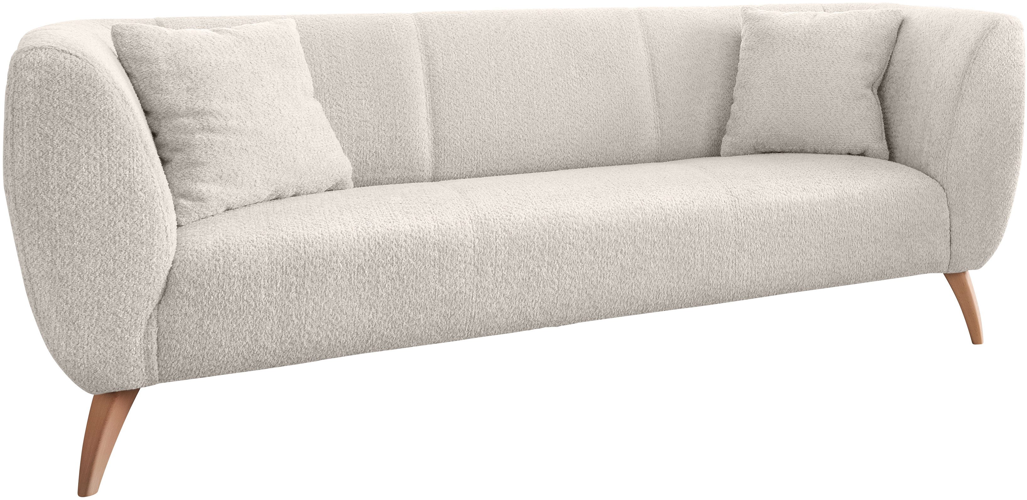 INOSIGN 3-zitsbank twee verschillende pootkleuren naar keuze