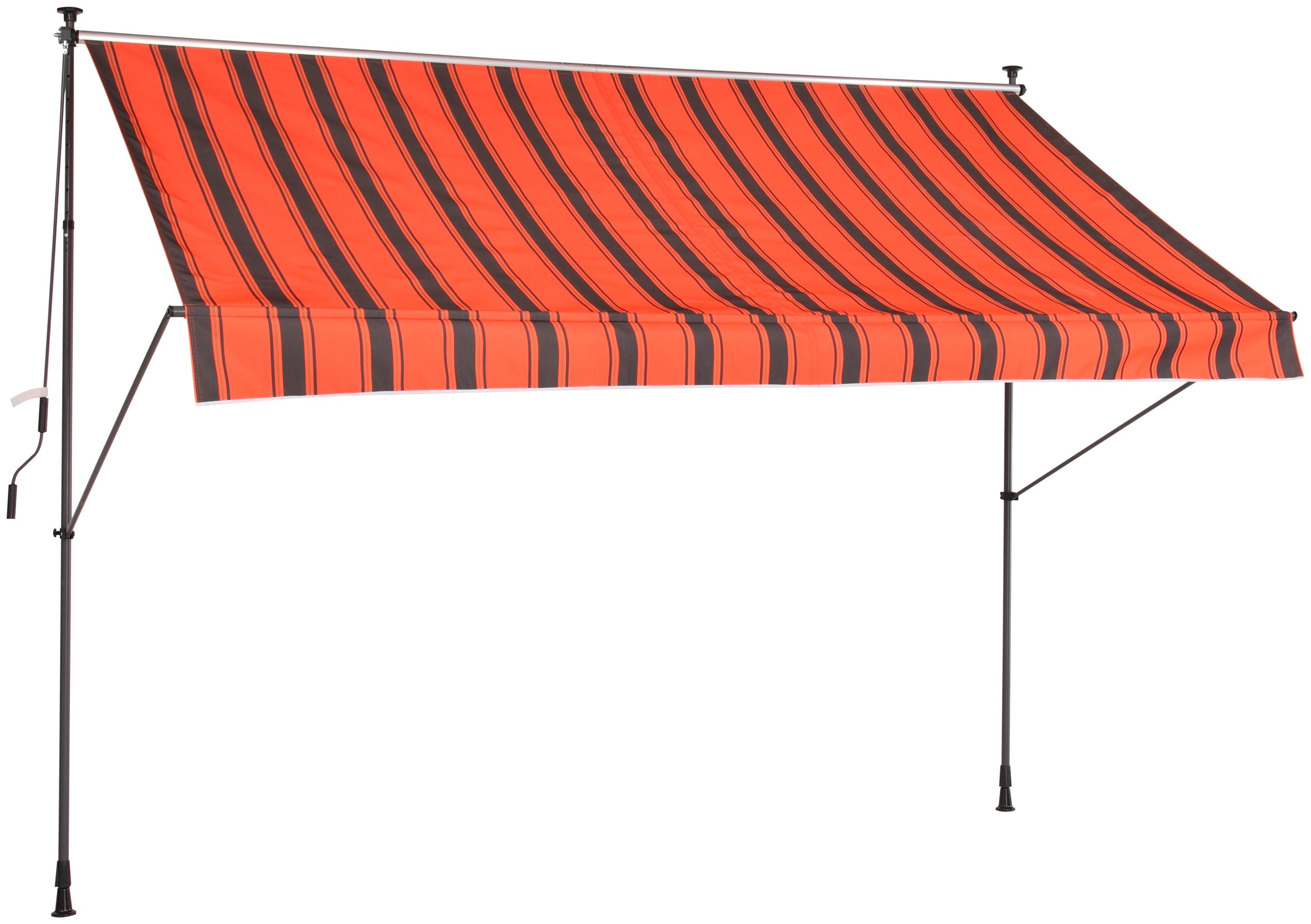 KONIFERA Klemzonnescherm Breedte/uitval: 250x150 cm