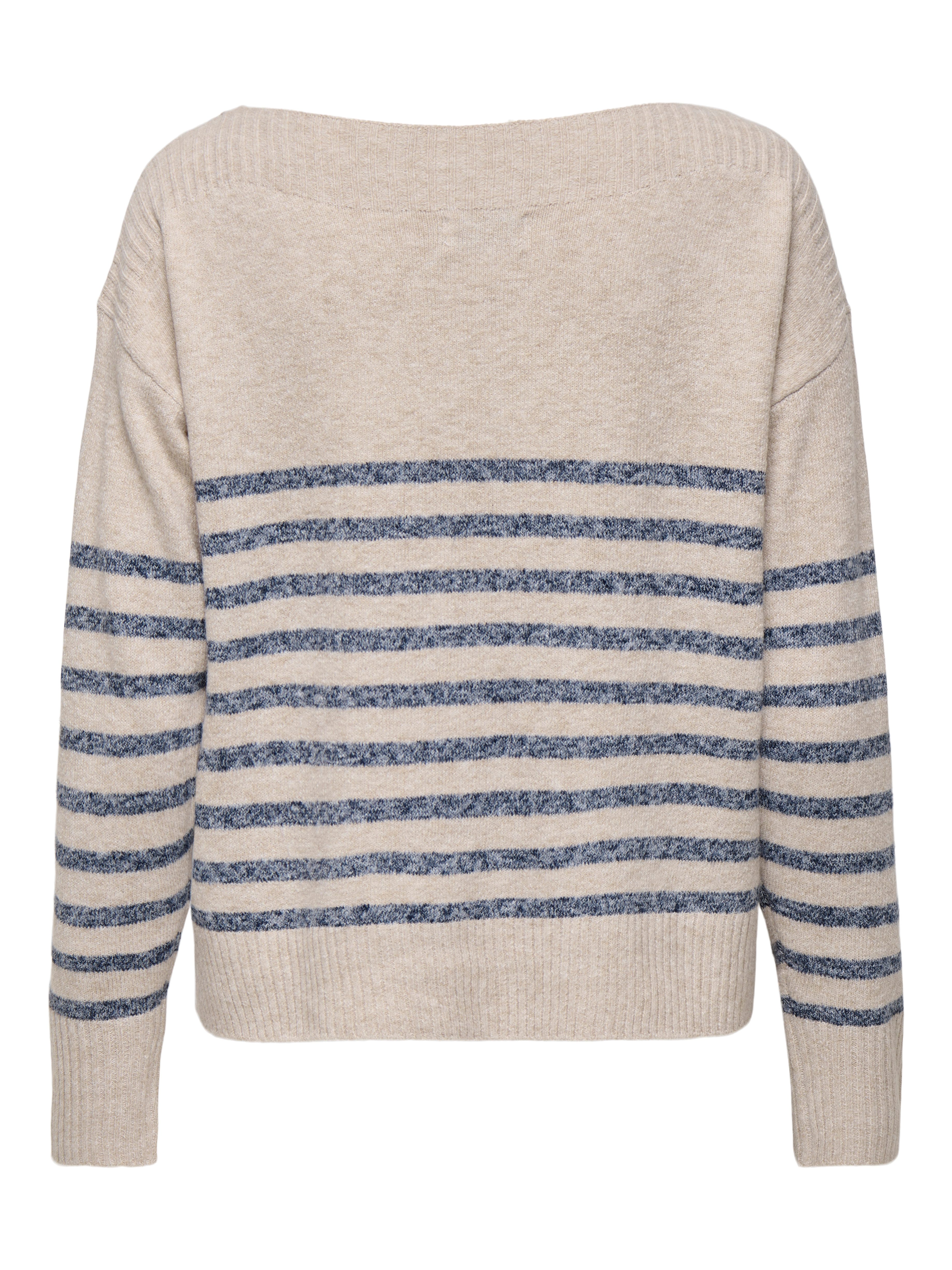 Only Gebreide trui ONLGLORY LIFE LS BOATNECK CC KNT